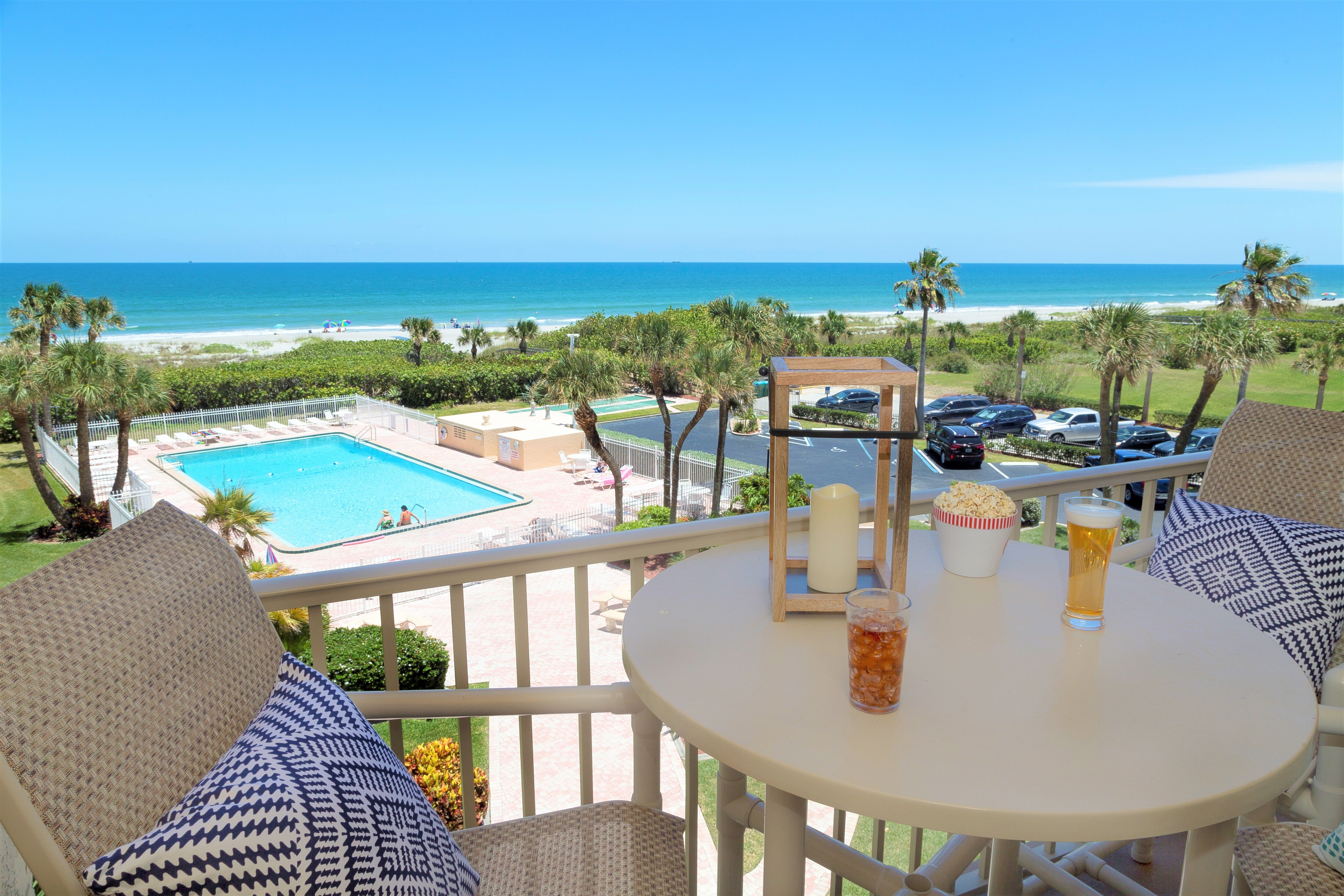 Direct ocean front views from your private balcony