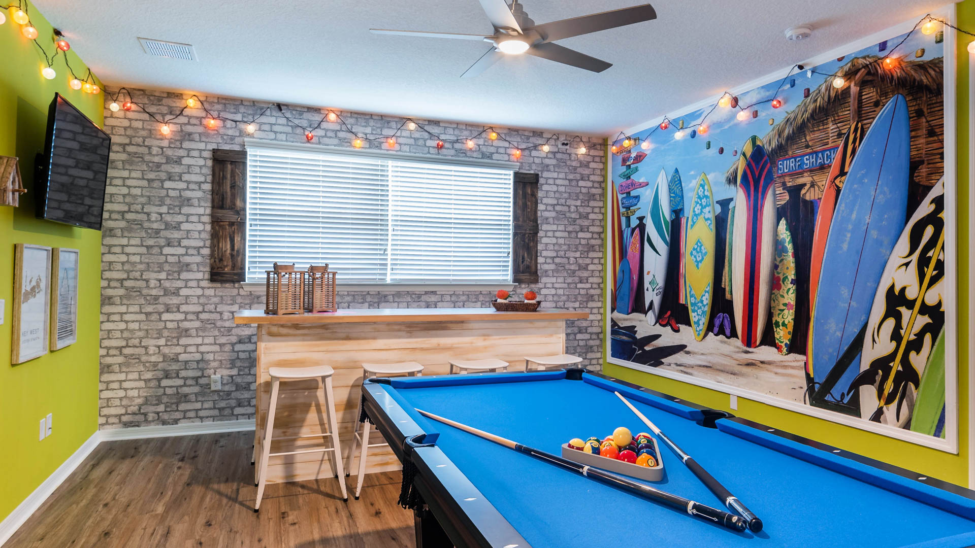 Billiards Room Upstairs
Pool Table