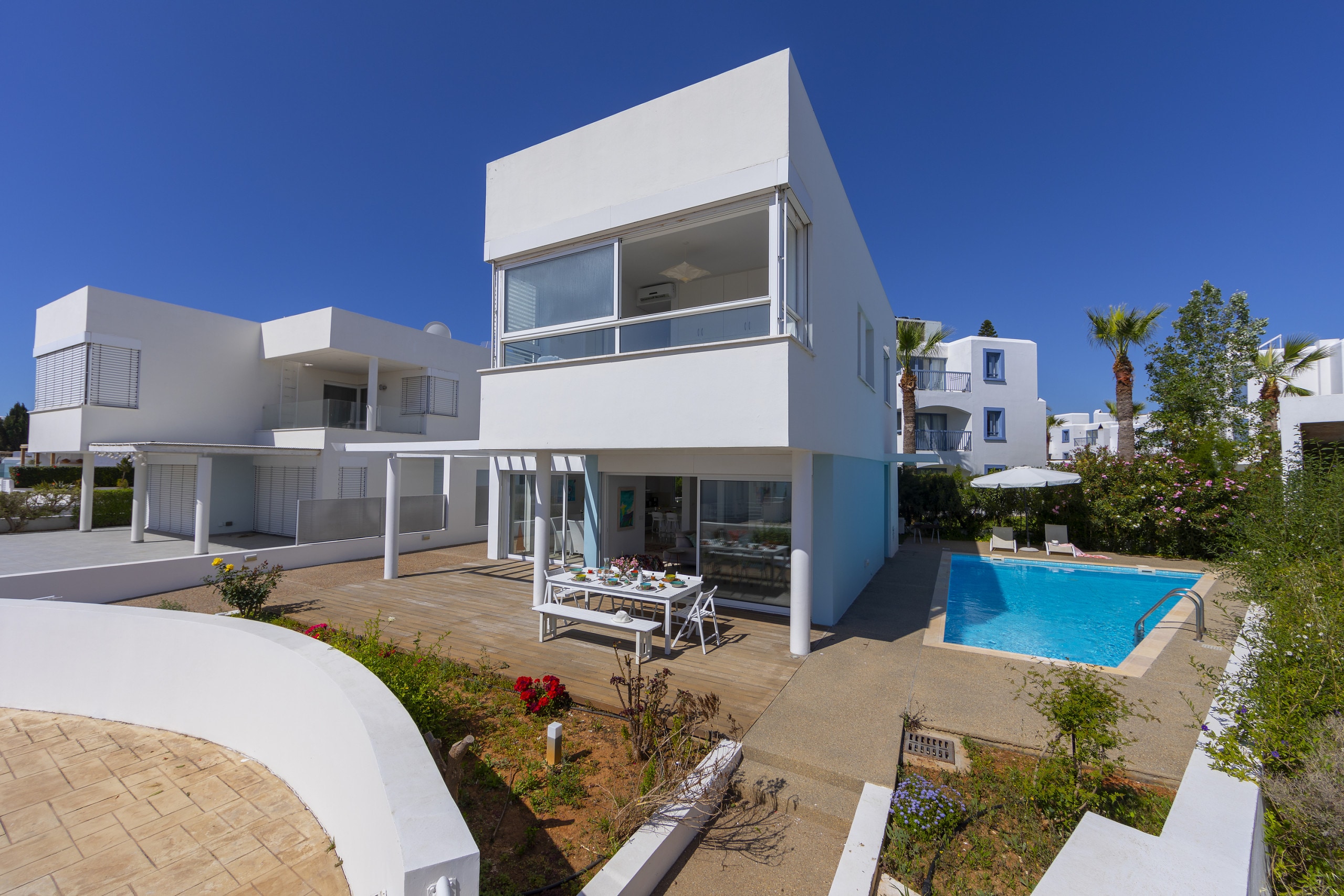 Property Image 1 - Upscale Vacation Villa with Big Pool near Fig Tree Bay