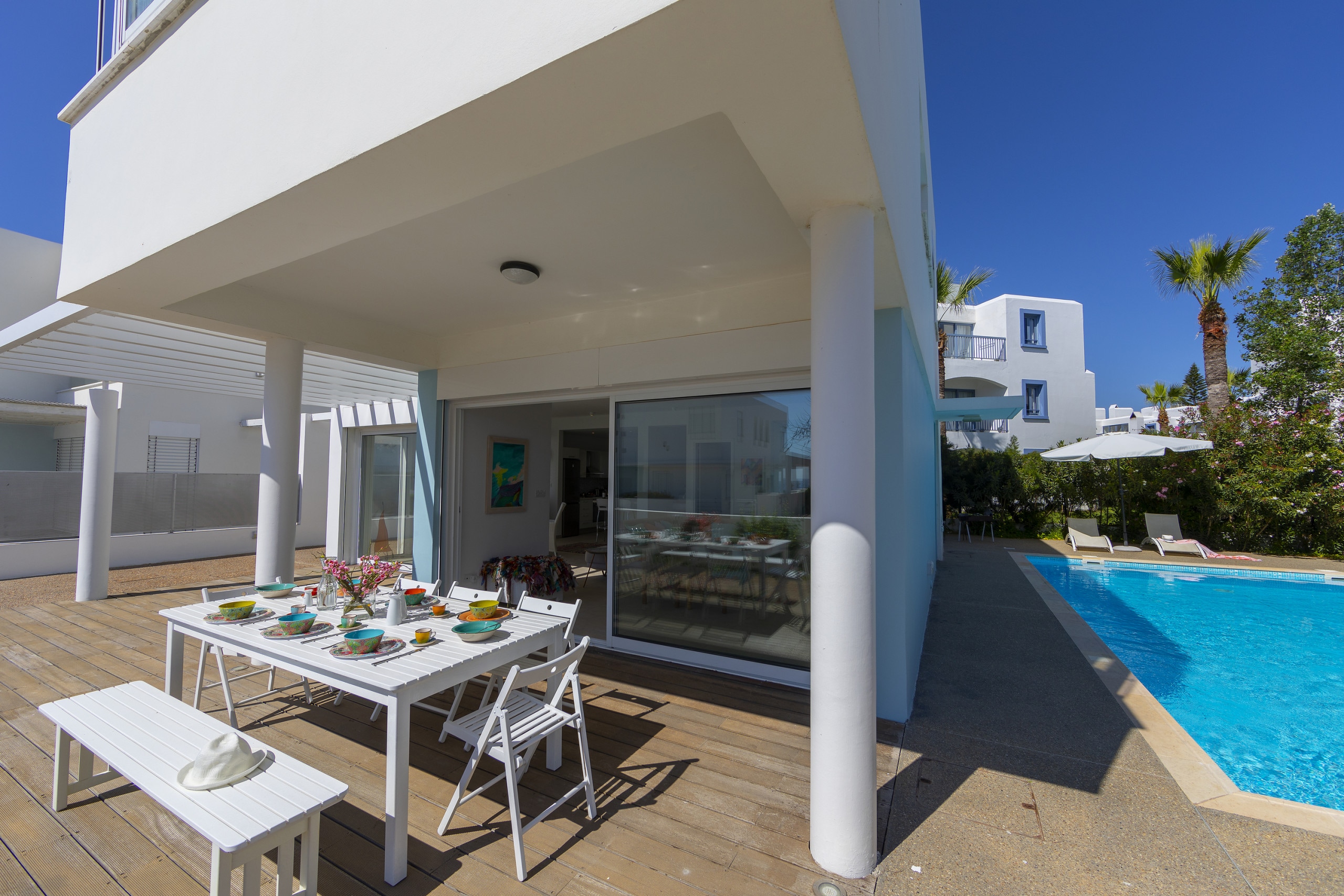 Property Image 2 - Upscale Vacation Villa with Big Pool near Fig Tree Bay