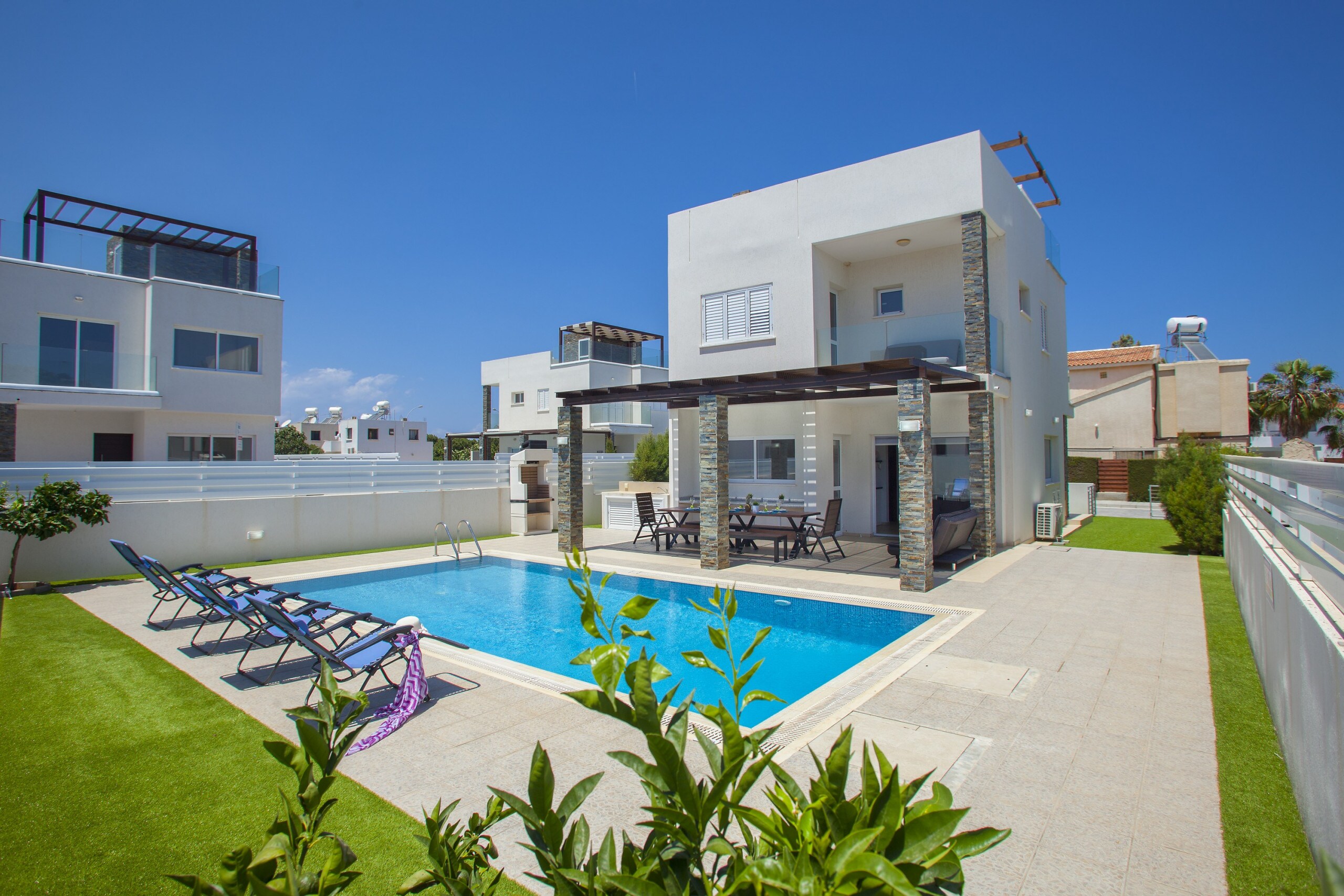 Property Image 1 - Ideal Family Villa in Protaras with Own Pool and Yard