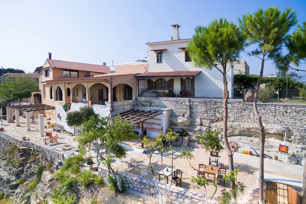 Bird's eye view of the property
