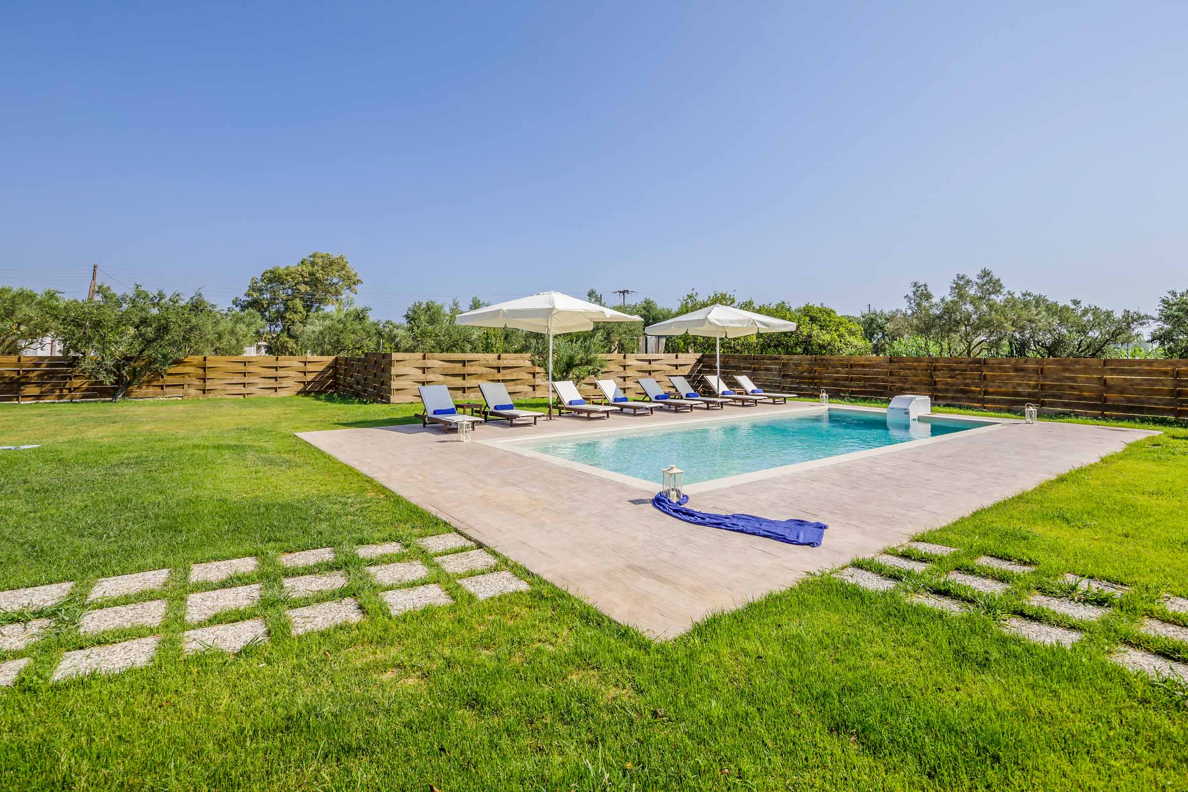 Property Image 2 - Contemporary Rustic Villa with Landscaped Lawn and Pool