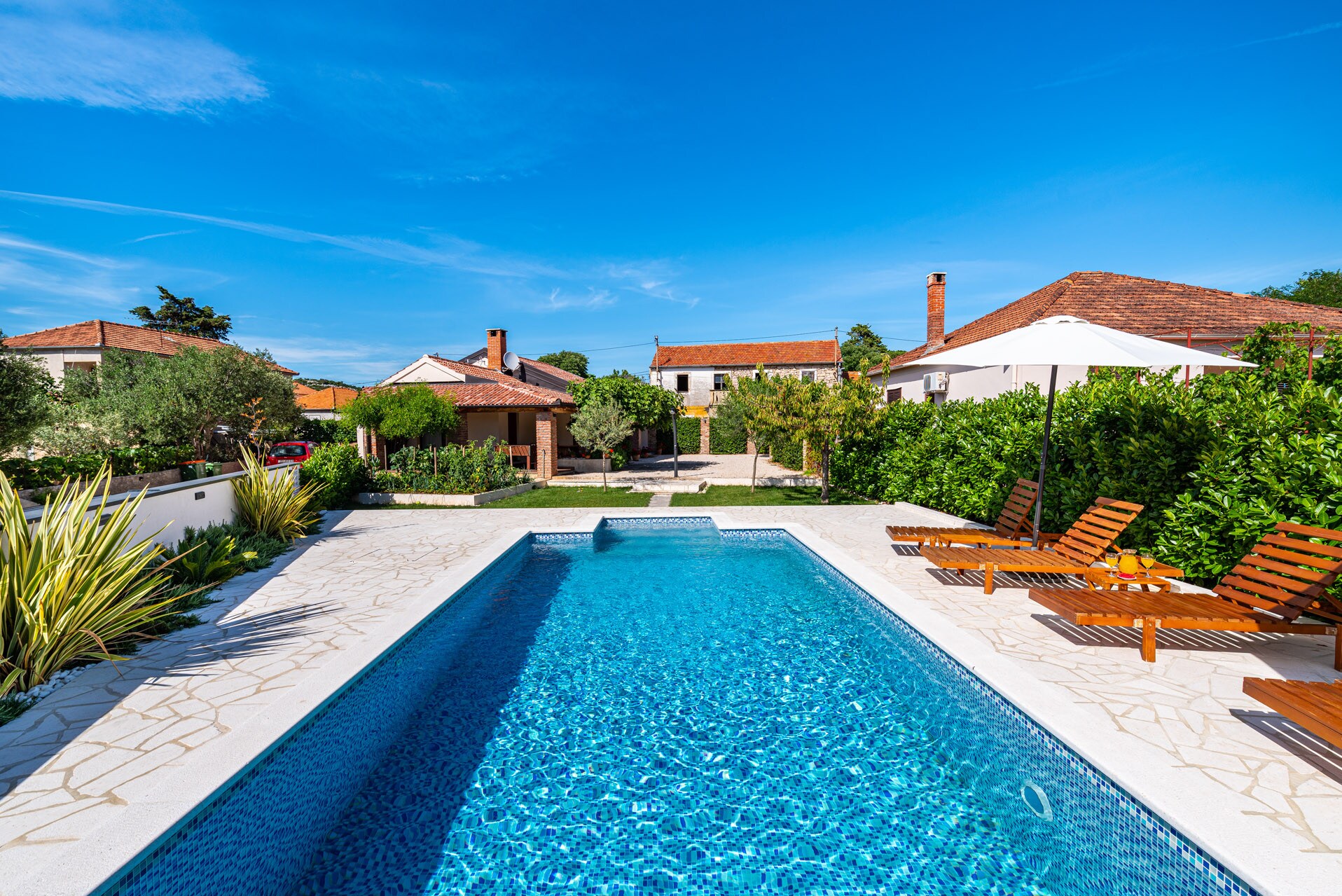Property Image 1 - Private Chic Villa with Pool and Traditional Stone BBQ