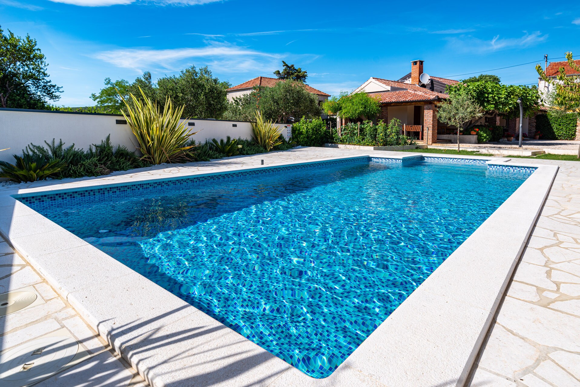 Property Image 2 - Private Chic Villa with Pool and Traditional Stone BBQ