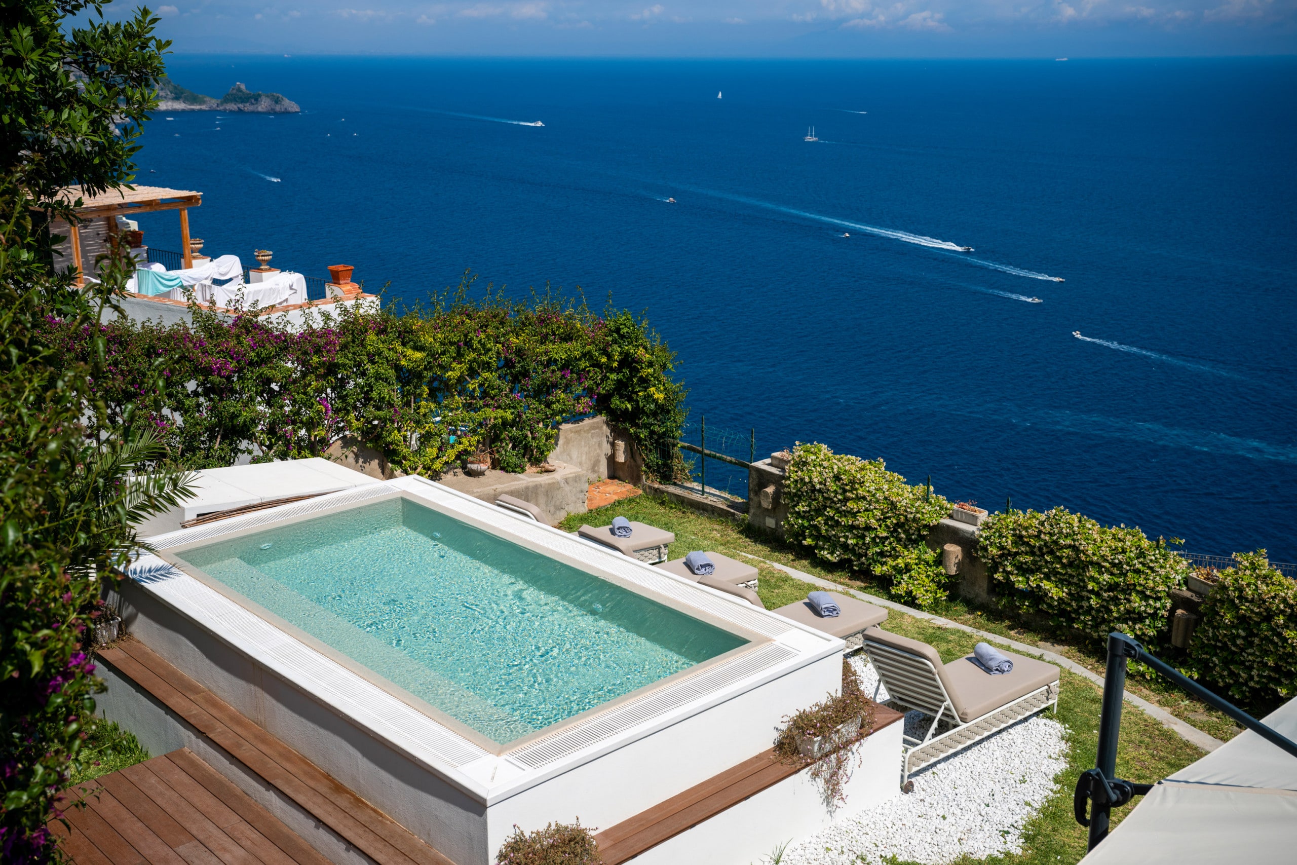 Property Image 1 - Tranquil Villa in Praiano with Bewitching Ocean View