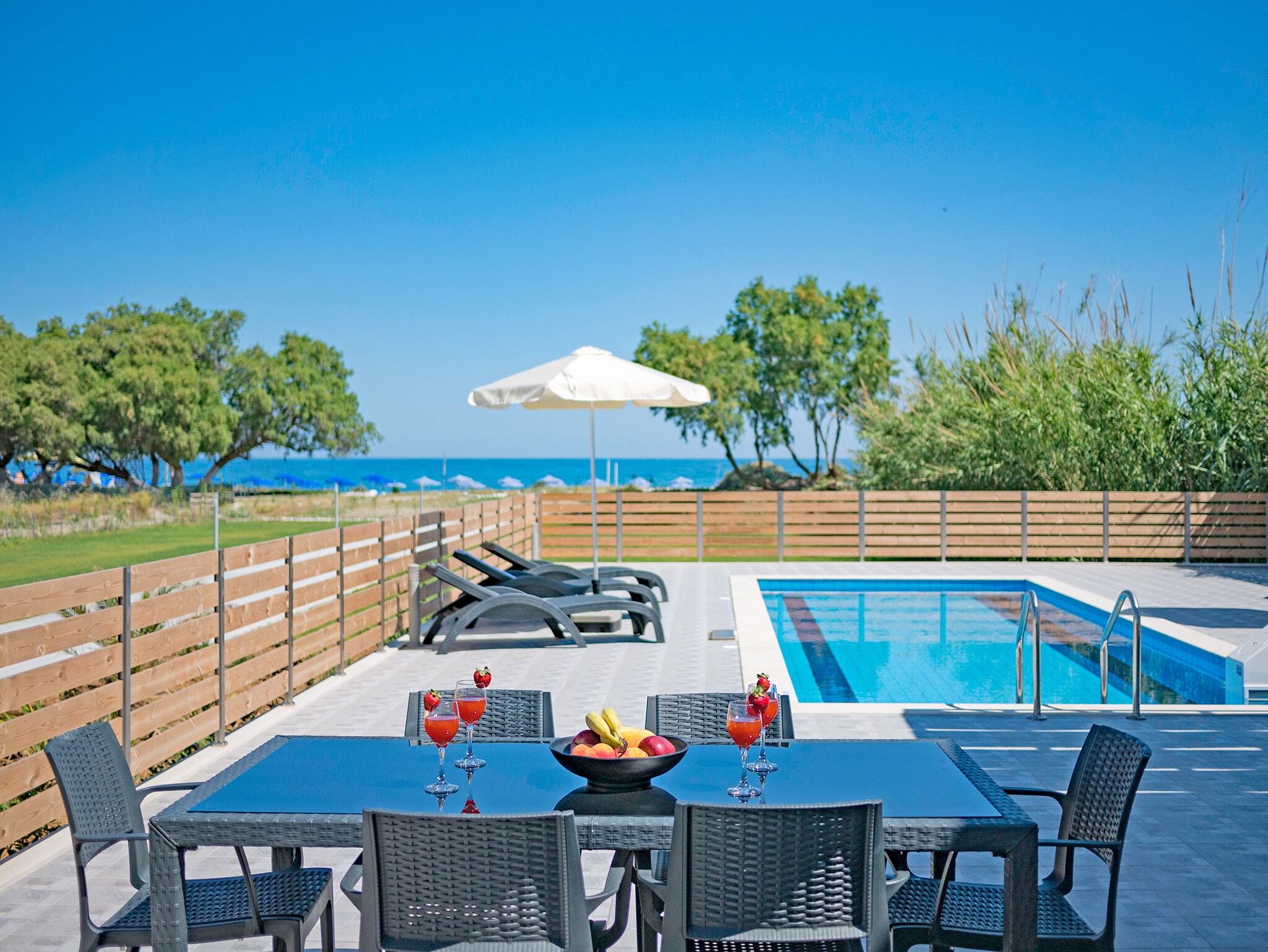 Blue oyster beach villas, private swimming pool