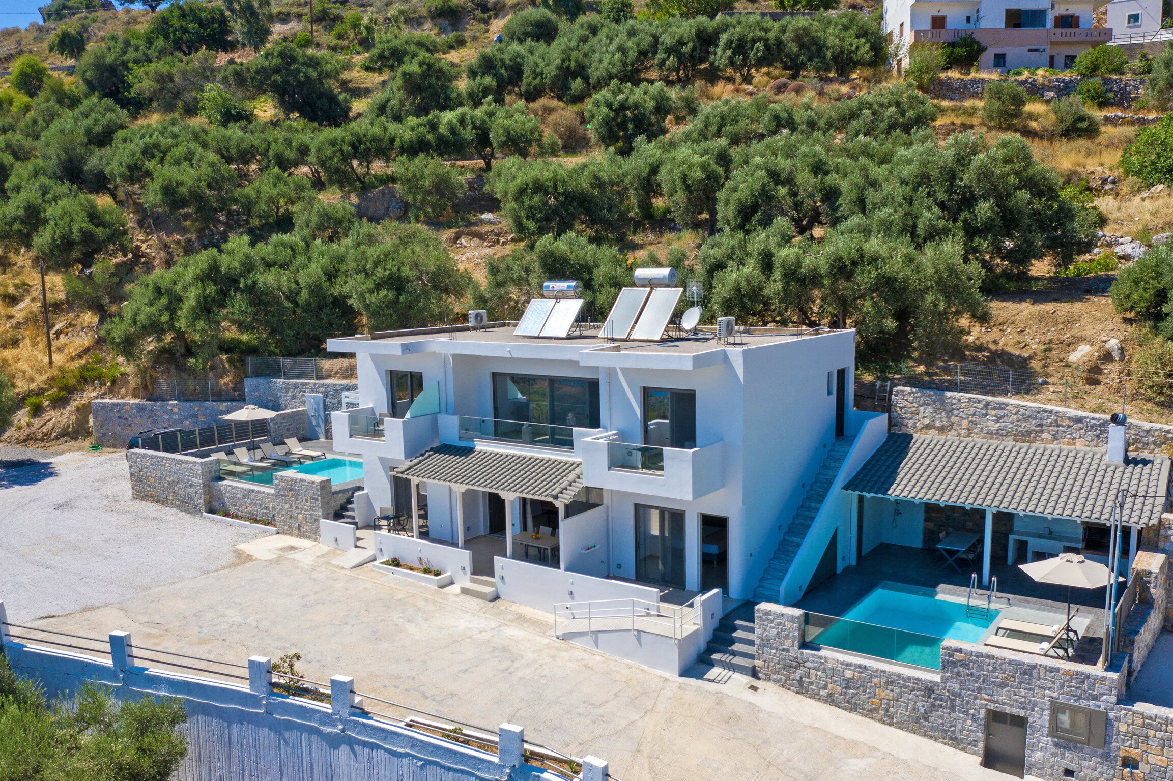 Exterior view of Spectacular Sea View Villa,Near Taverns & Sandy Beaches