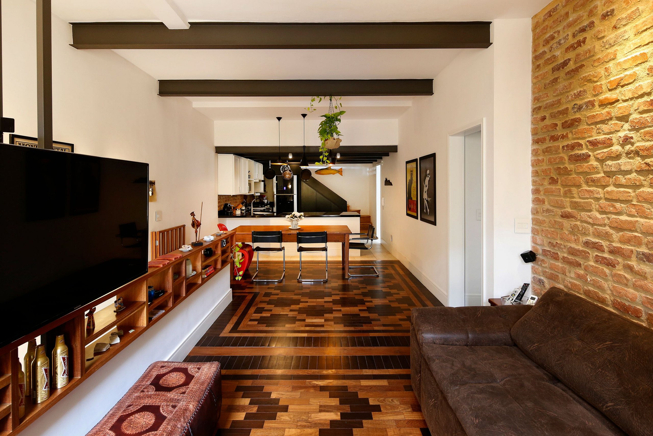 Property Image 2 - Polished Apartment with Lovely Exposed Stone Wall