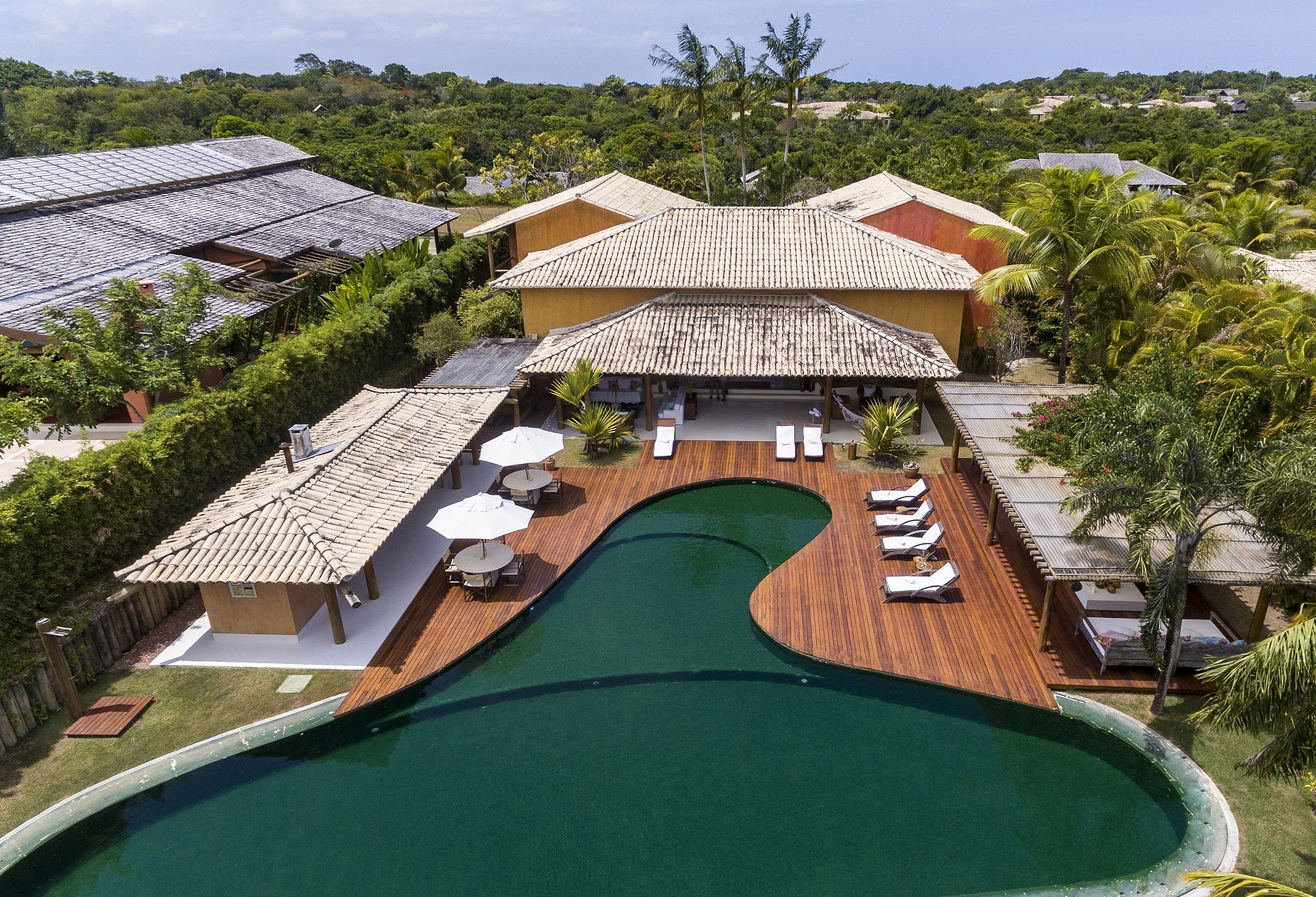 Property Image 2 - Fancy Wooden Home with Picturesque Private Pool