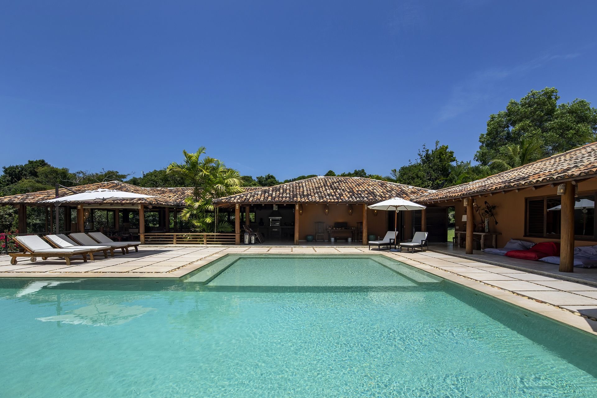 Quaint Wooden Home with Pool Surrounded by Nature