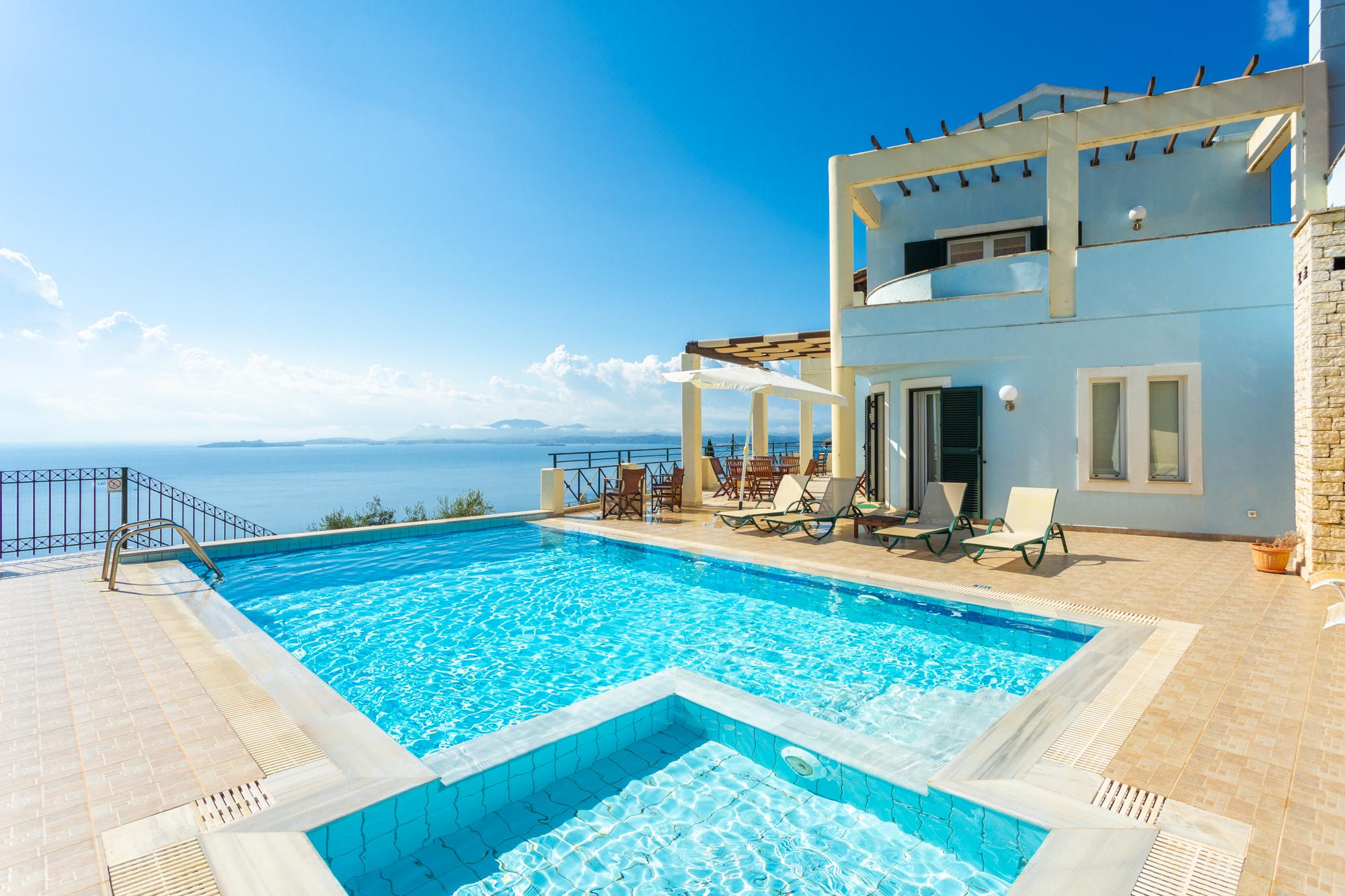 Property Image 1 - Villa Georgios  Large Private Pool  Sea Views  A C  WiFi                                             - 103