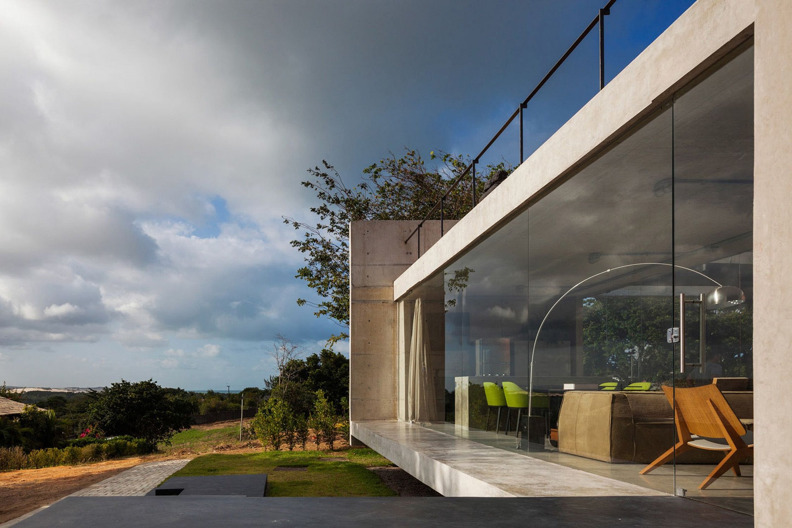 Spectacular Unique Glass Home Full of Natural Light