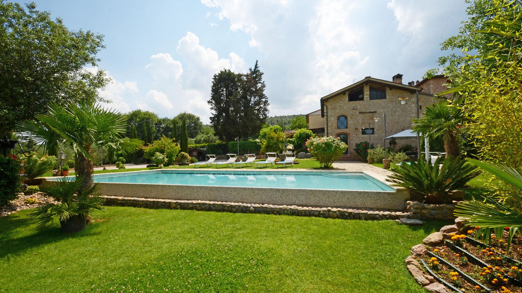 Property Image 1 - Stunning Rustic Villa with Tranquil Sun Soaked Pool