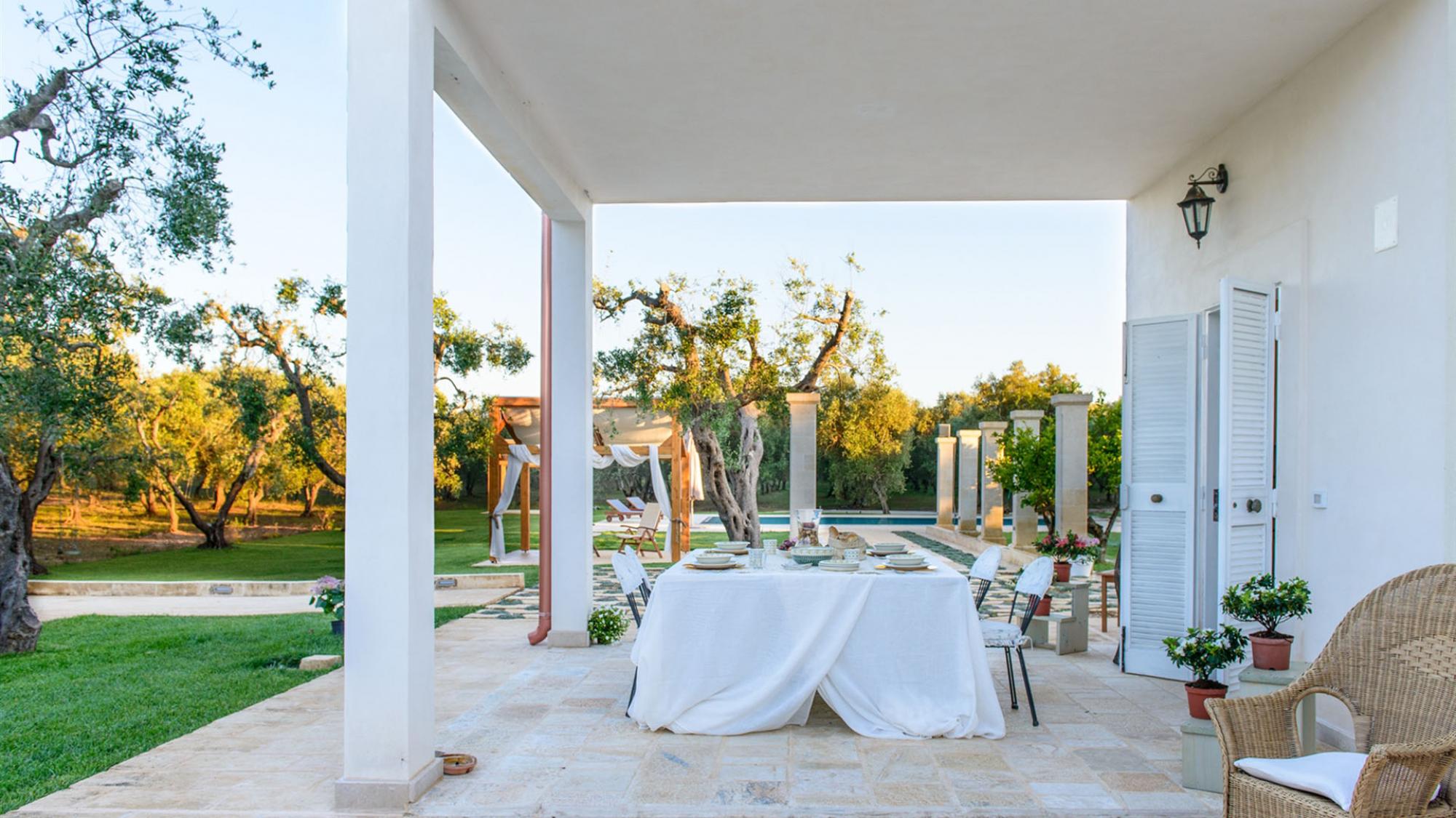 Lush Comfortable Villa with Gazebos and Large Pool