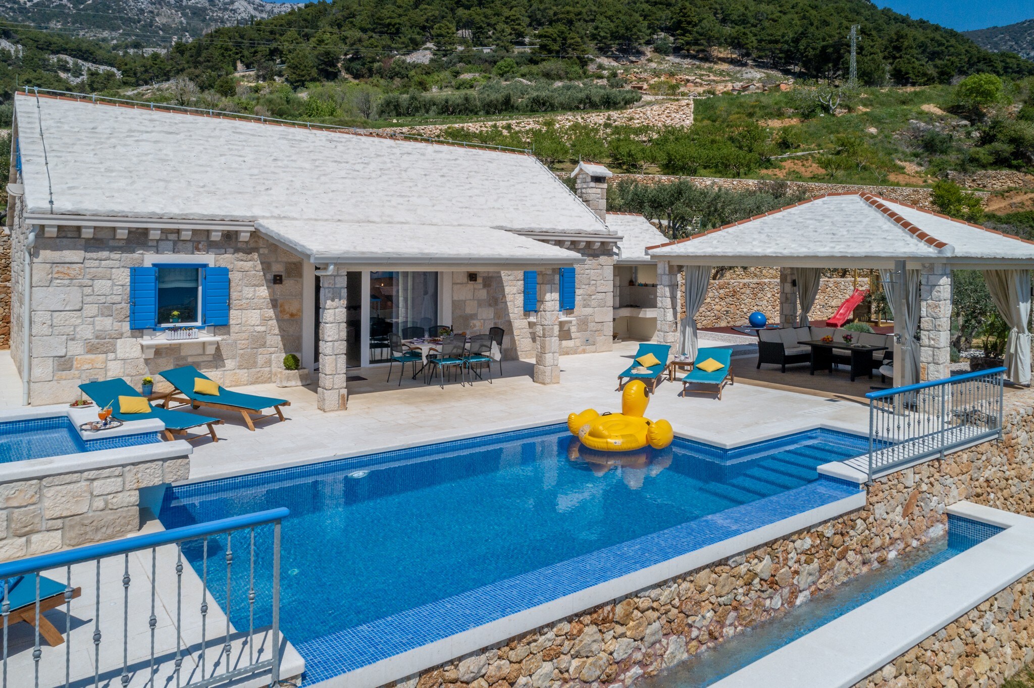Property Image 1 - Enchanting Stone Villa with Garden, Pool and Kid’s Area