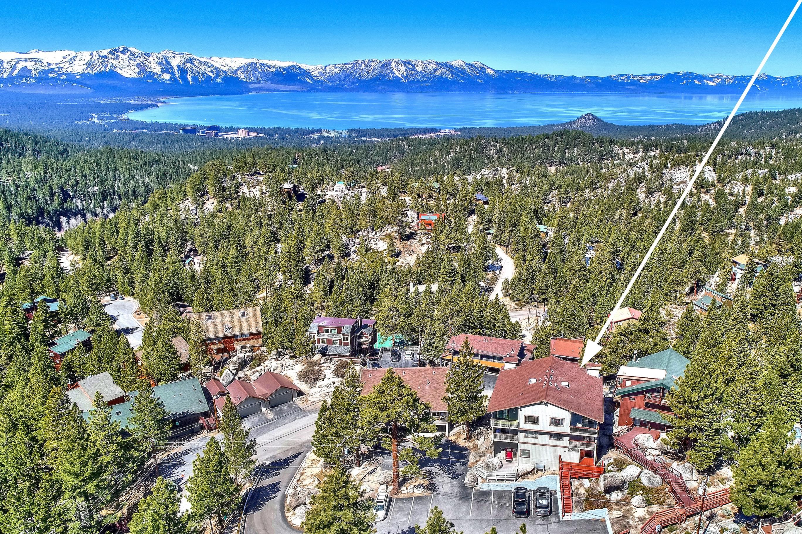 Property Image 1 - Lakeview Lake Tahoe Townhome with Hot tub close to Ski Resort