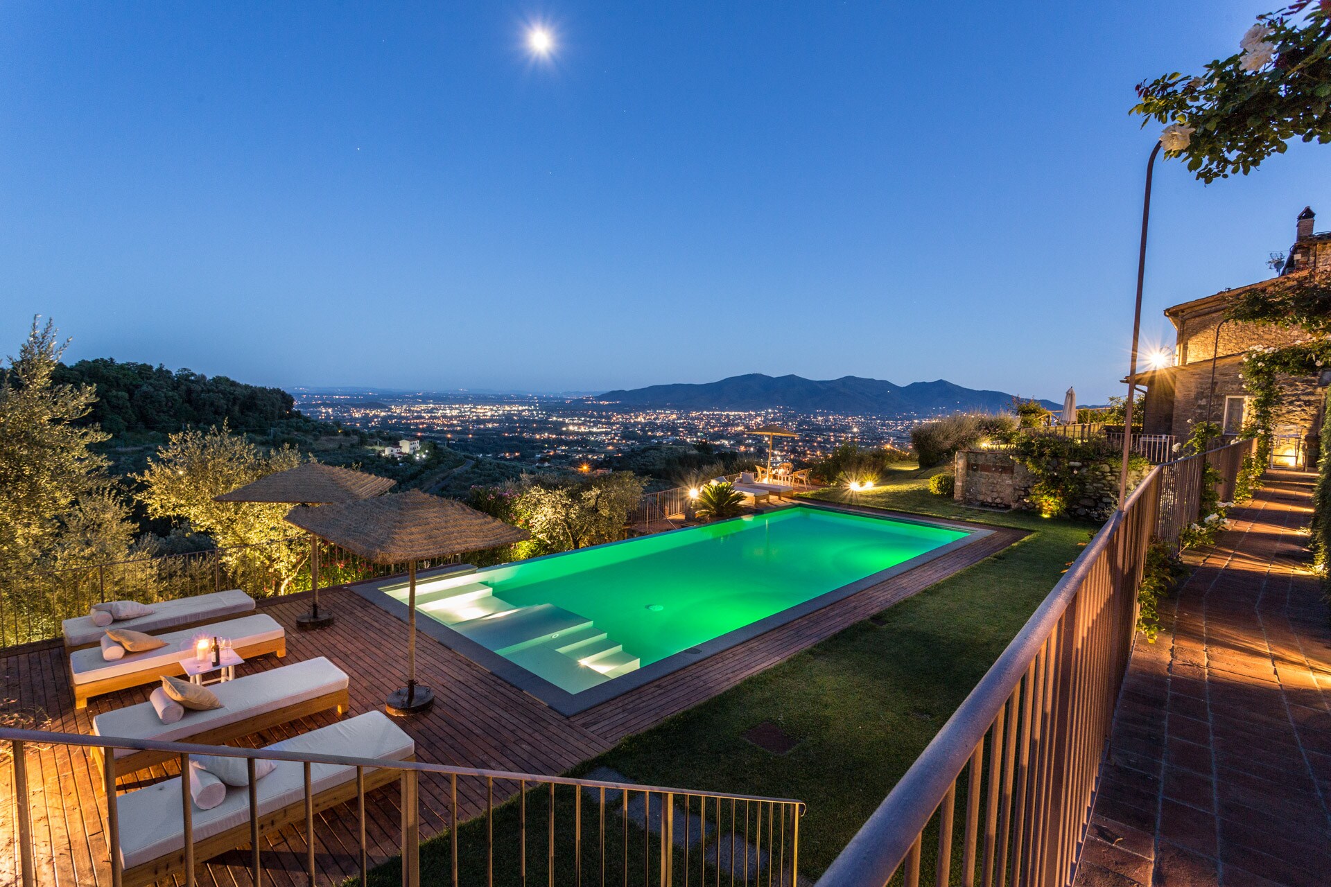 Property Image 1 - Hilltop Enchanting Farmhouse with Infinity Pool