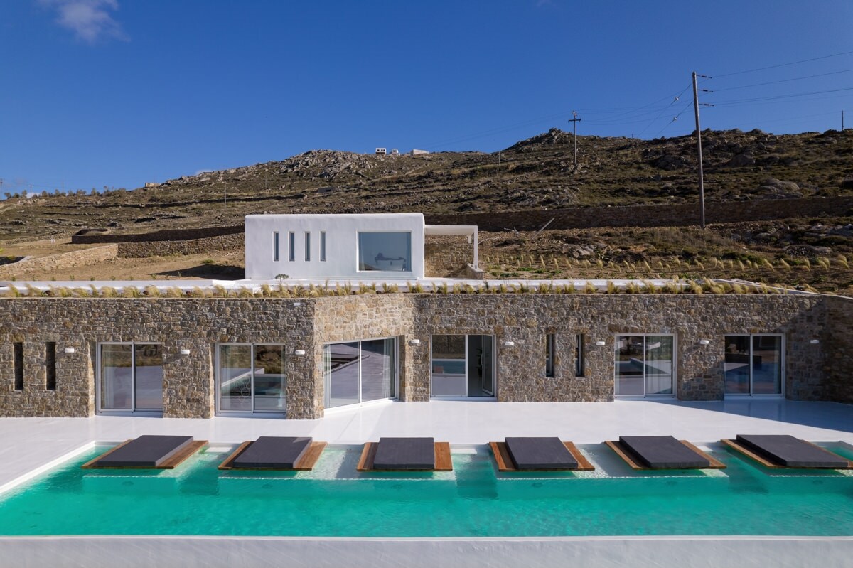 Property Image 1 - Relaxing Sea View Oasis in Mykonos with Infinity Pool