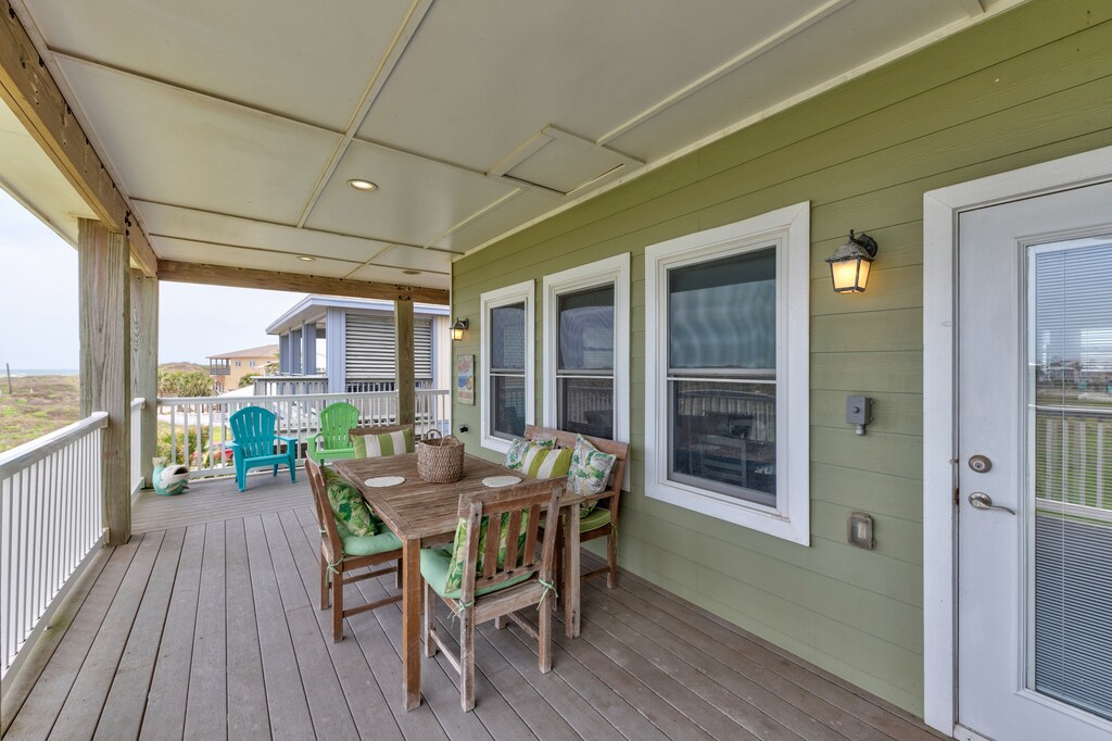 Inviting outdoor space is designed for both relaxation and entertainment.