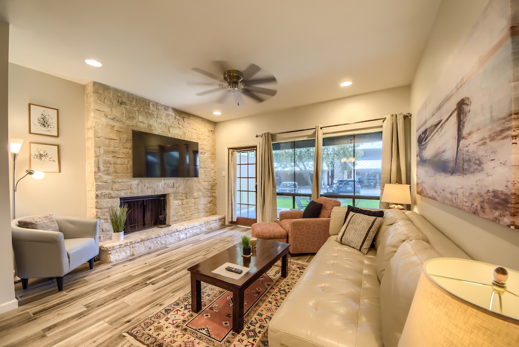 Beautiful updated living room!