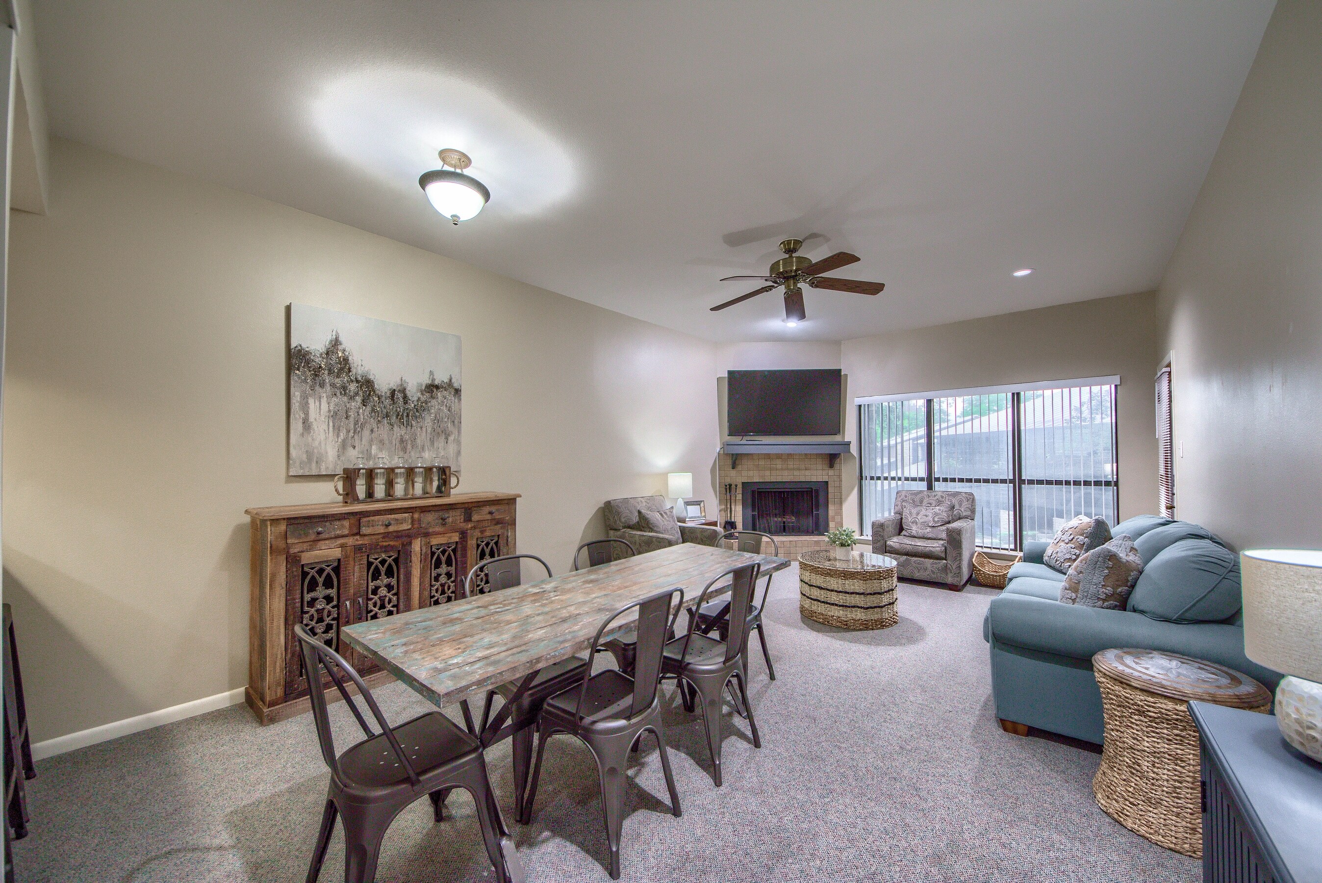 Living and Dining area. 