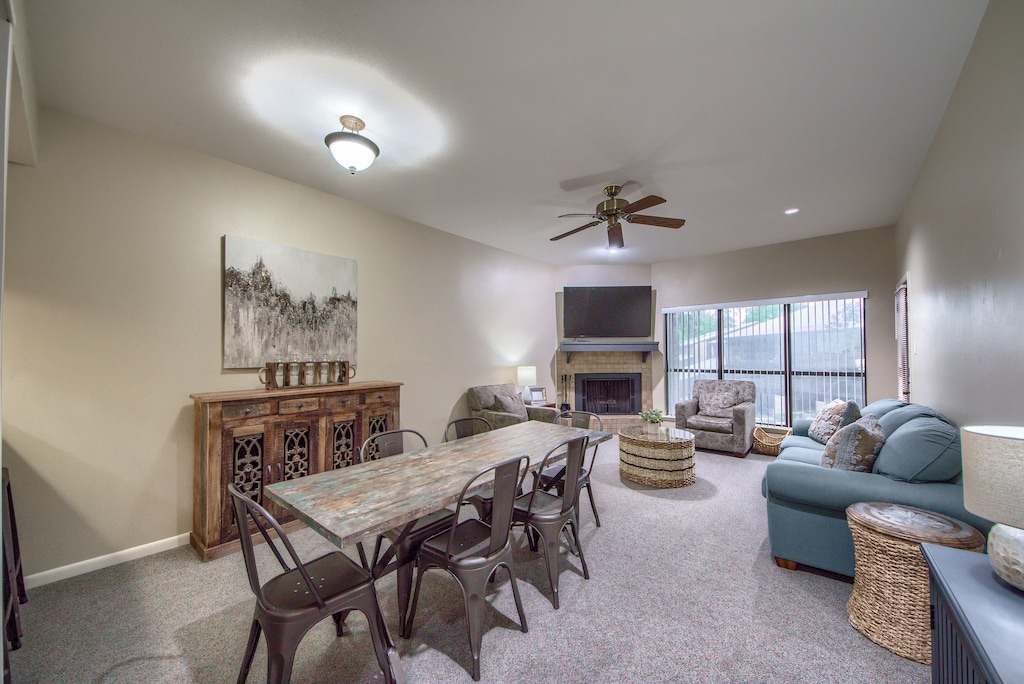 Living and Dining area. 