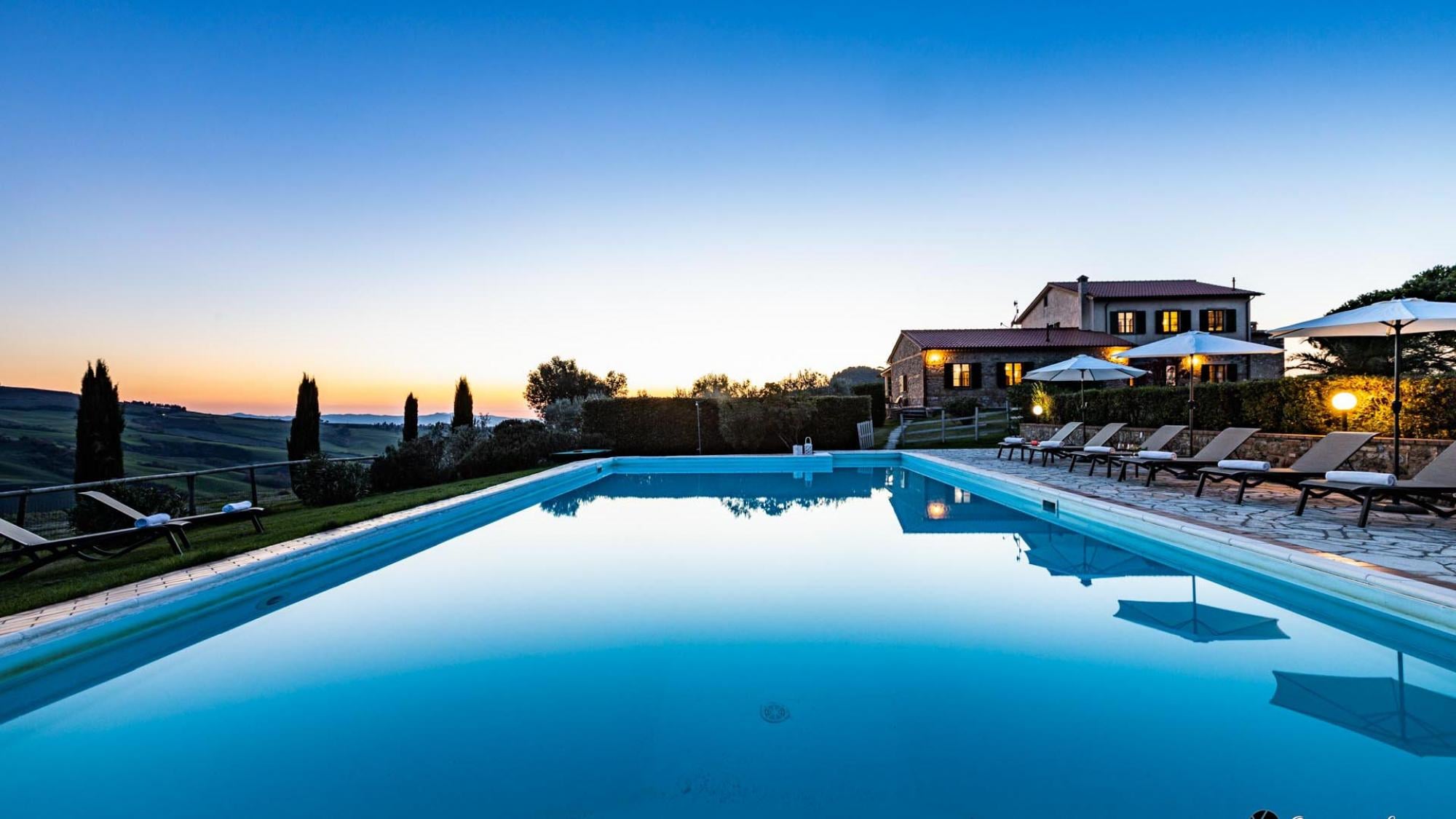 Property Image 1 - Lovely Two Floors Villa with Pool Overlooking Volterra