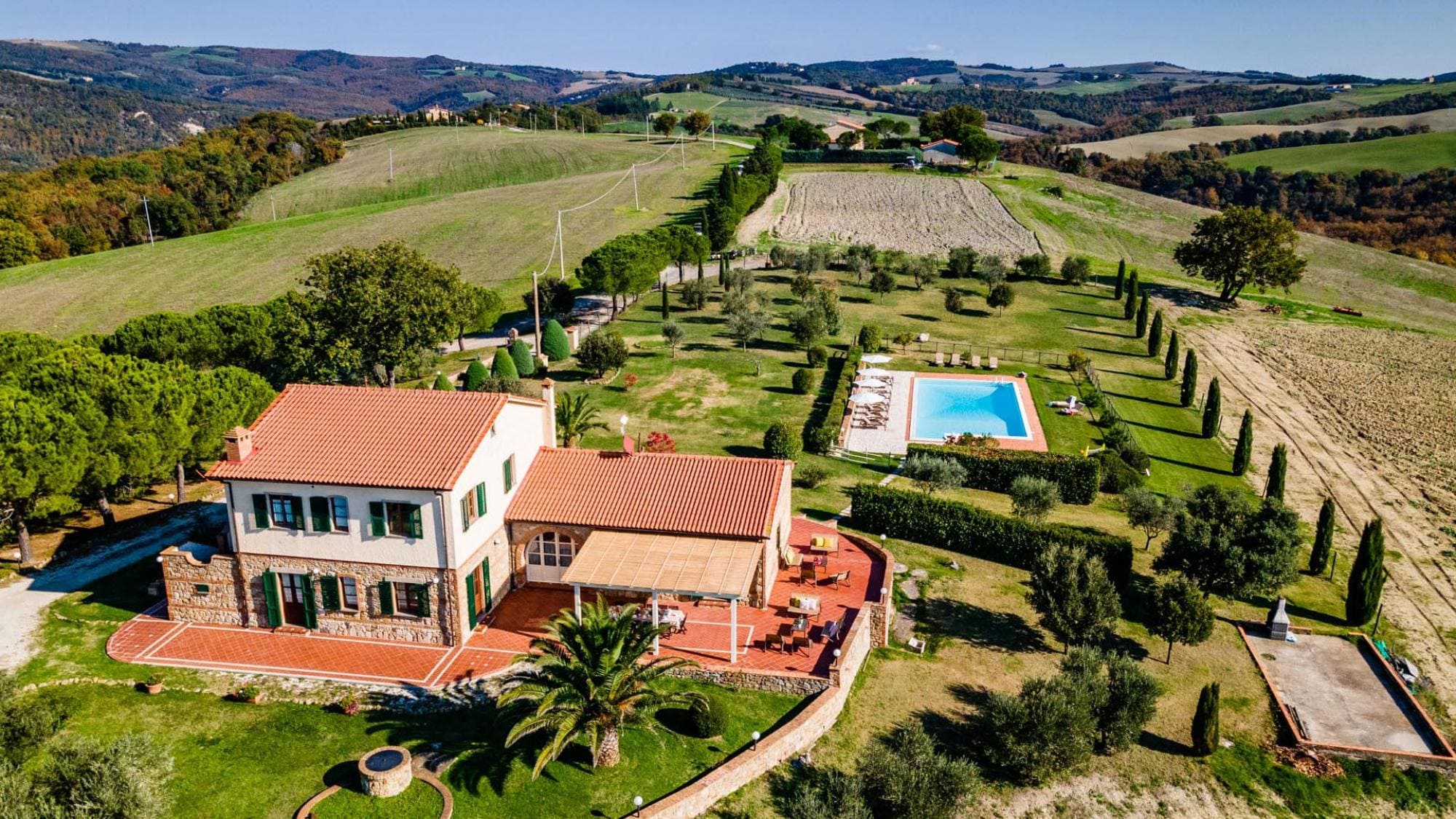 Property Image 2 - Lovely Two Floors Villa with Pool Overlooking Volterra