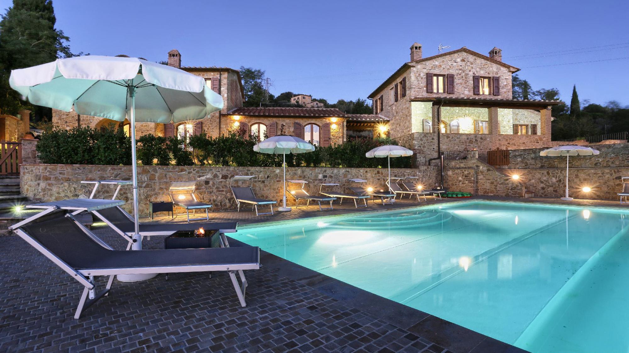 Property Image 1 - Fancy Stone House with Nice Garden and Infinity Pool