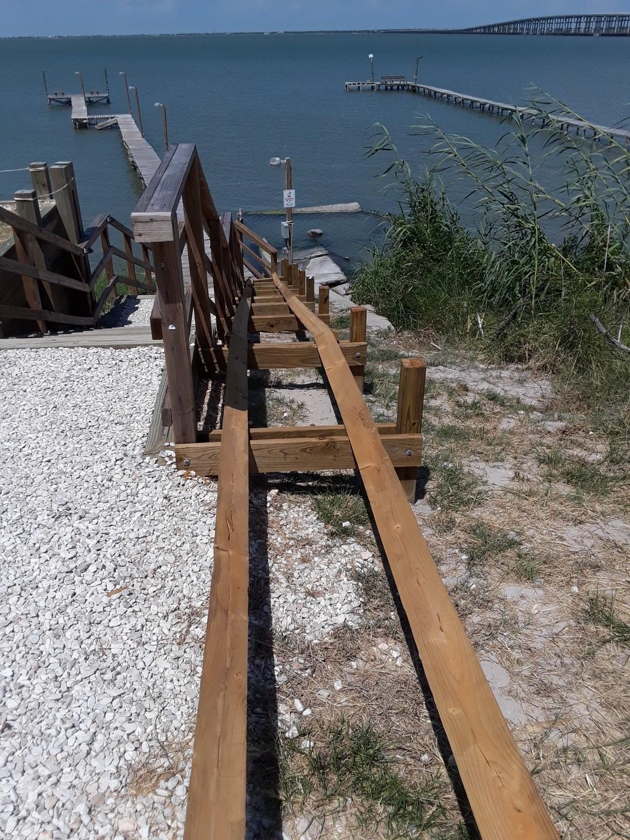 Kayak Ramp. 