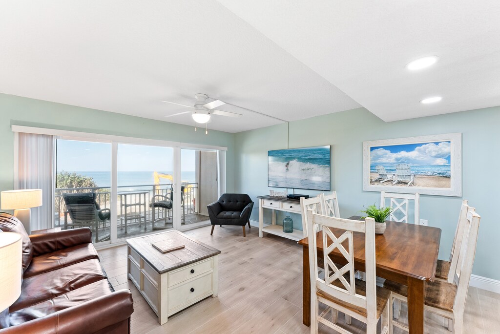 Spacious open layout