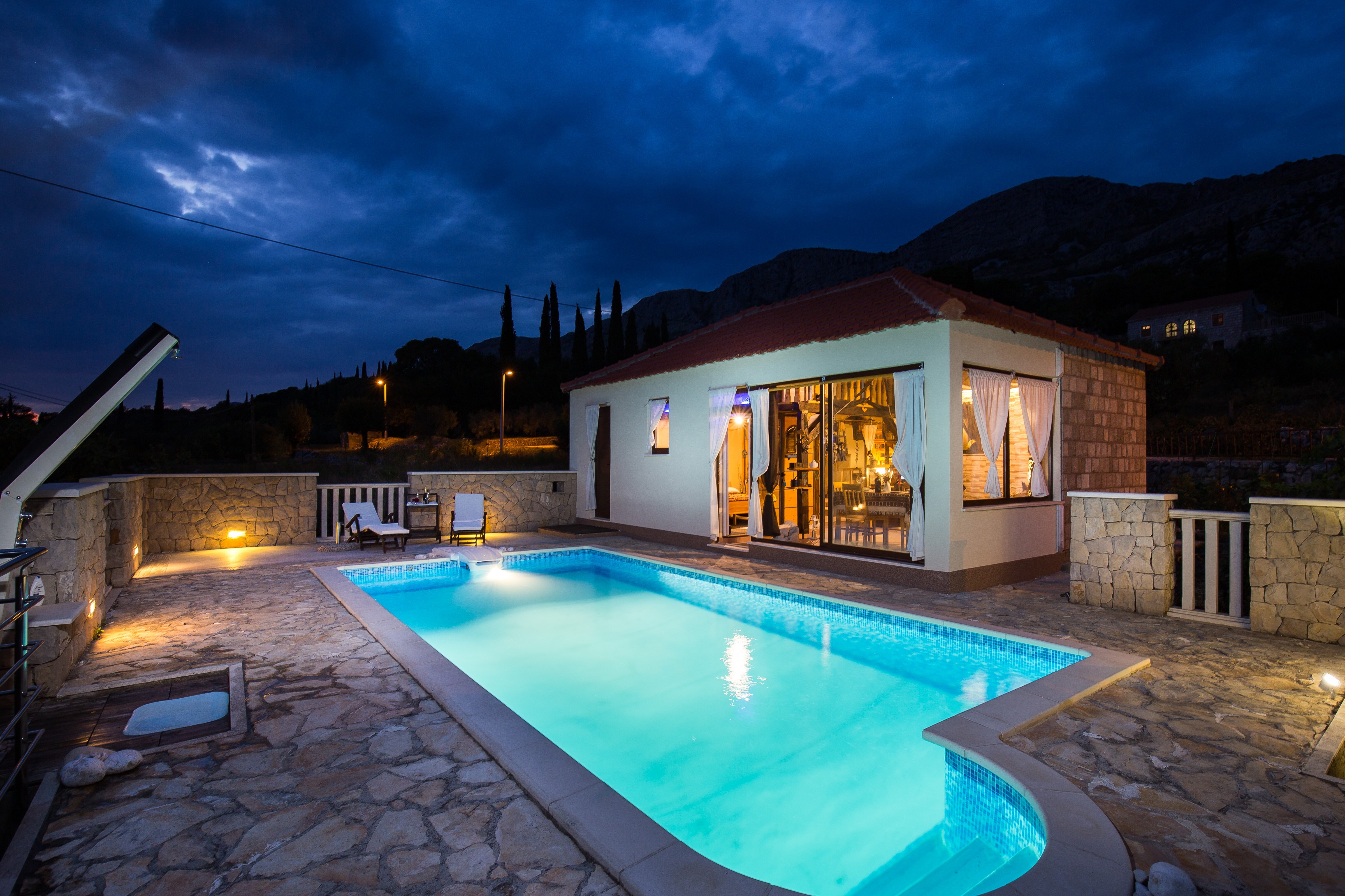 Property Image 1 - Traditional Stone Built Villa with Pool in the Mountains