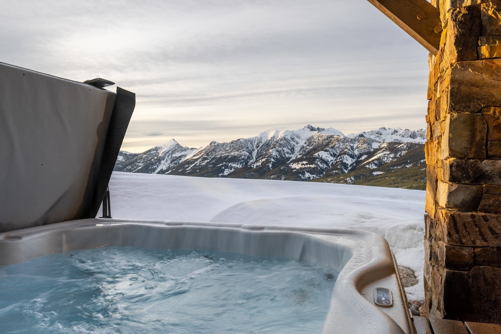 Exterior | Private Hot Tub | Winter