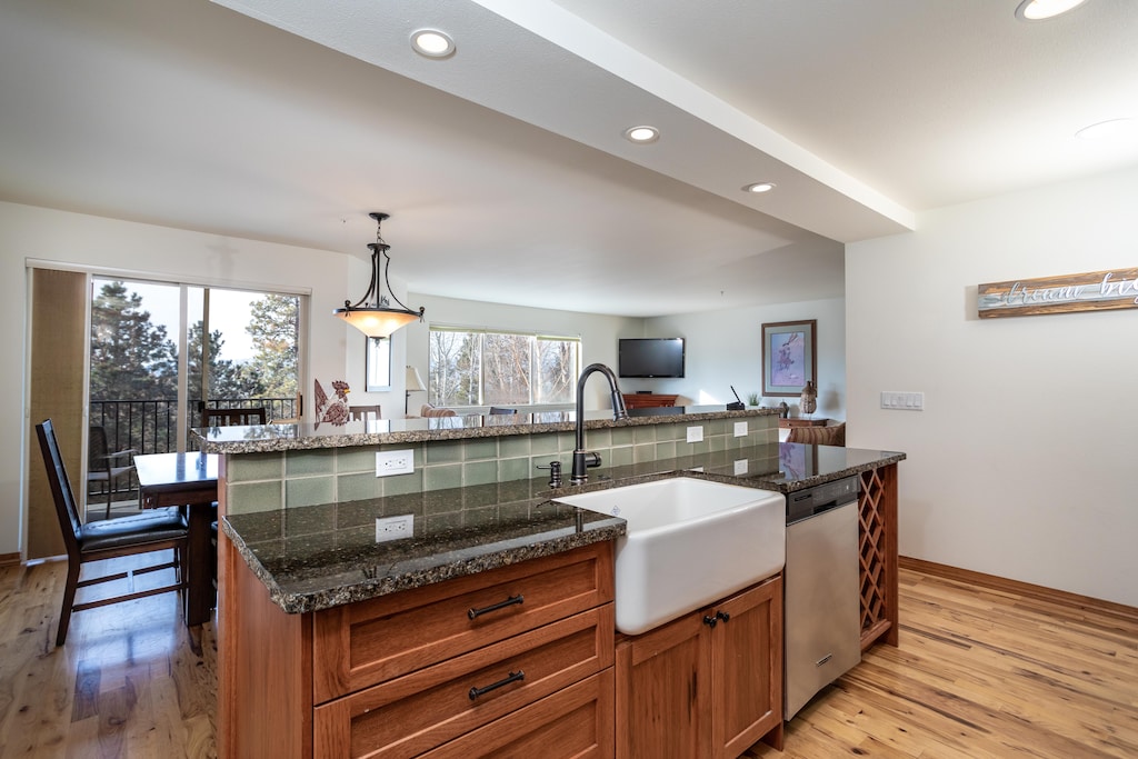 Enjoy the farmhouse sink | Main Level