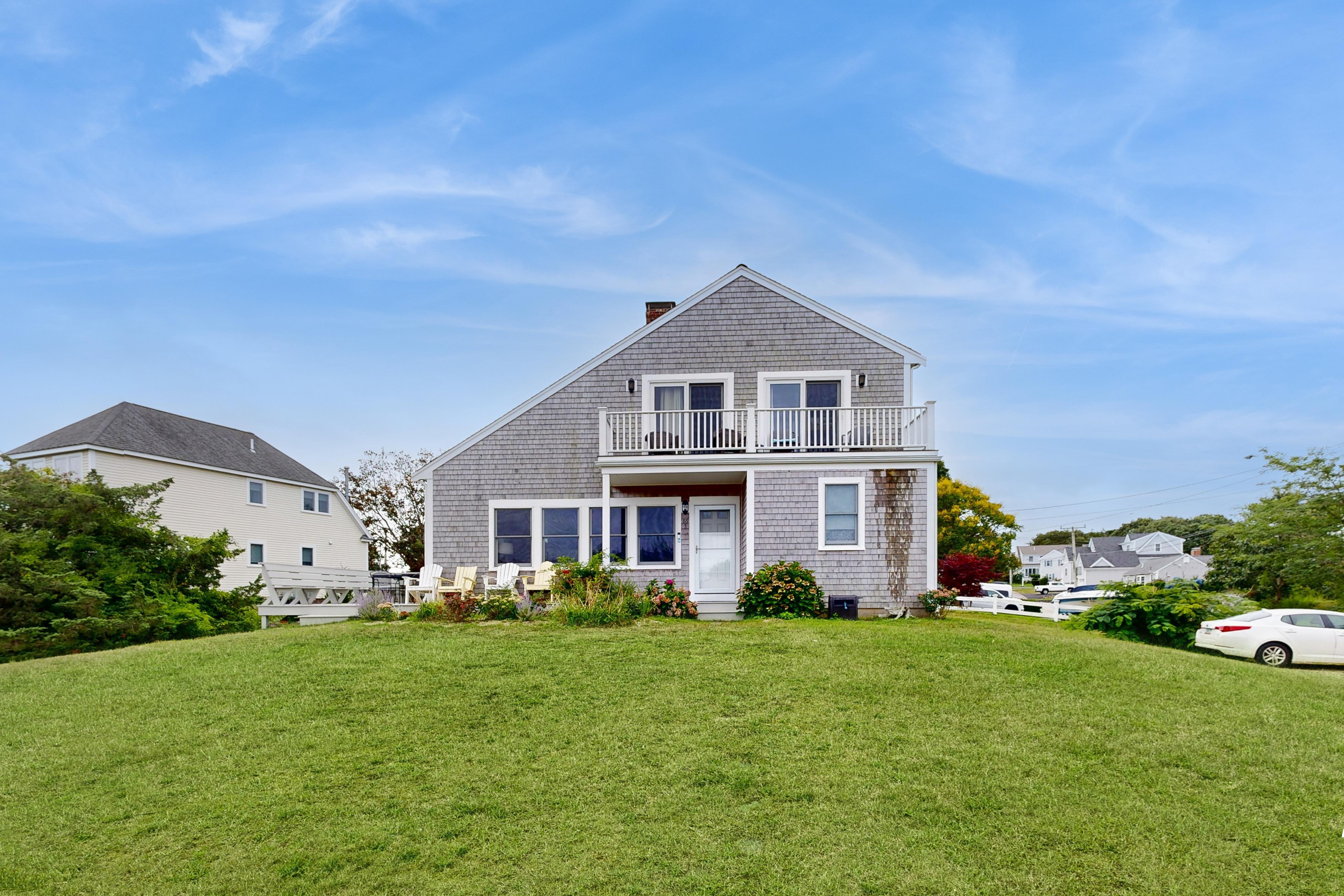 Property Image 1 - Oceanview Buzzards Bay Getaway w/ Wraparound Deck- Steps to Beach