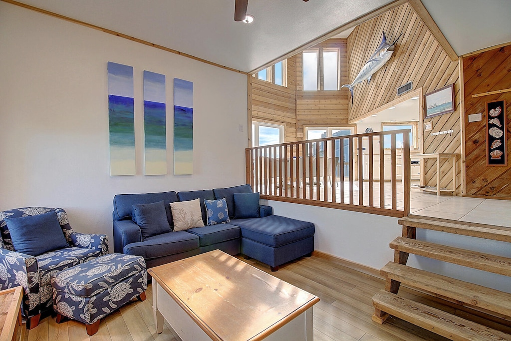 Sunken living room . Exquisite Sunken Living Room: Where elegance meets cozy sophistication  