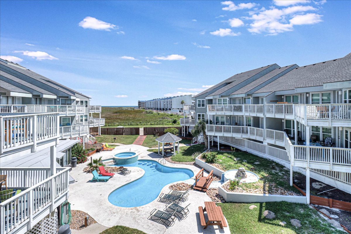 Outdoors. Welcome to Mustang Island Beach Club!