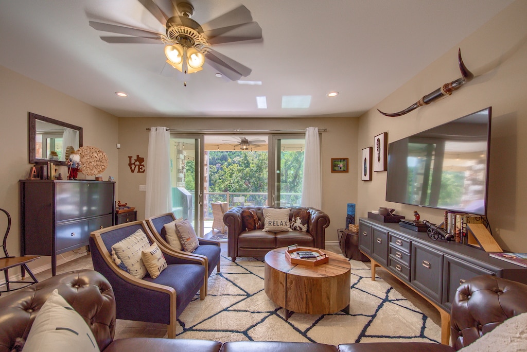 Relax after a day on the water. 