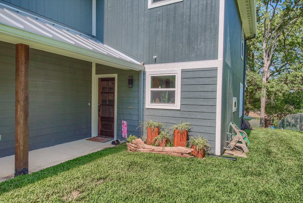 Front door entrance. 