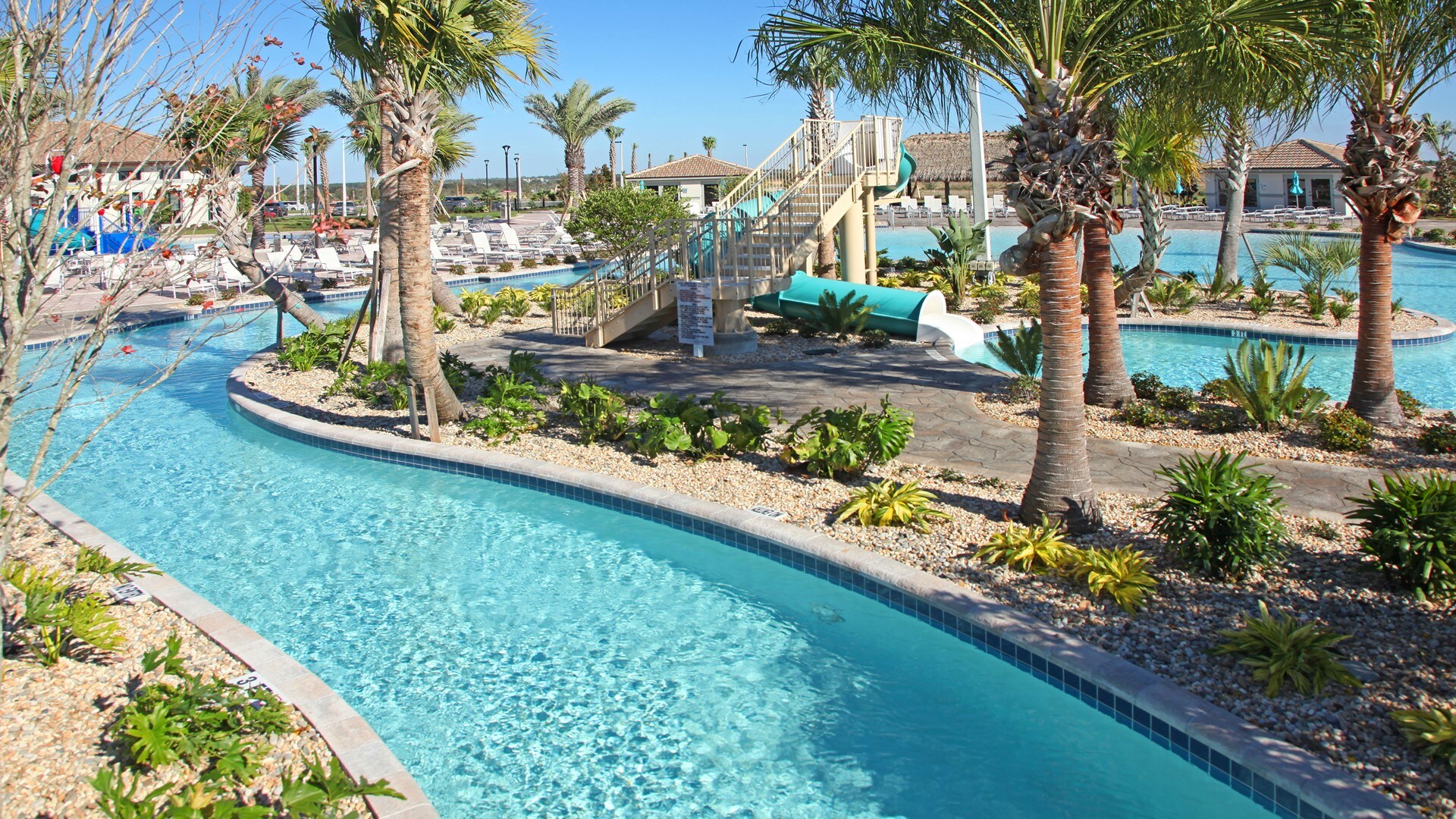Resort Amenities - Lazy River, a winding aquatic haven for a leisurely and relaxing experience