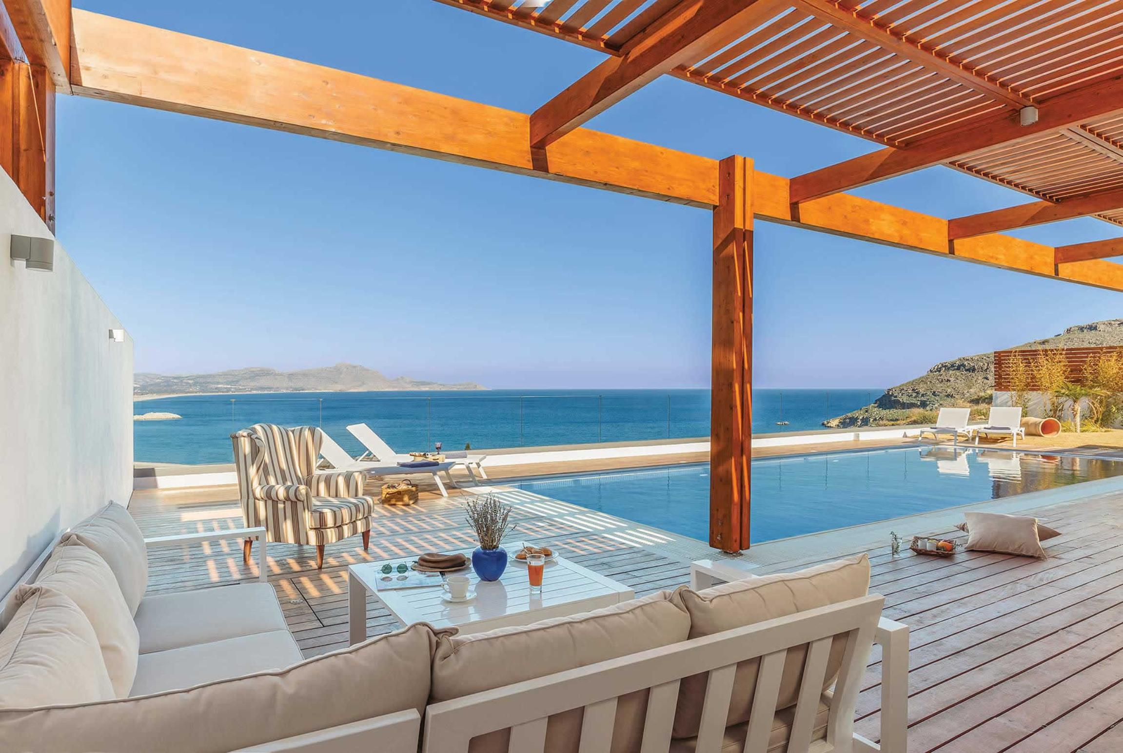 Property Image 1 - 4 Bed Lux, close to Lindos situated above a beach Property Image 1 - 4 Bed Lux, close to Lindos situated above a beach
