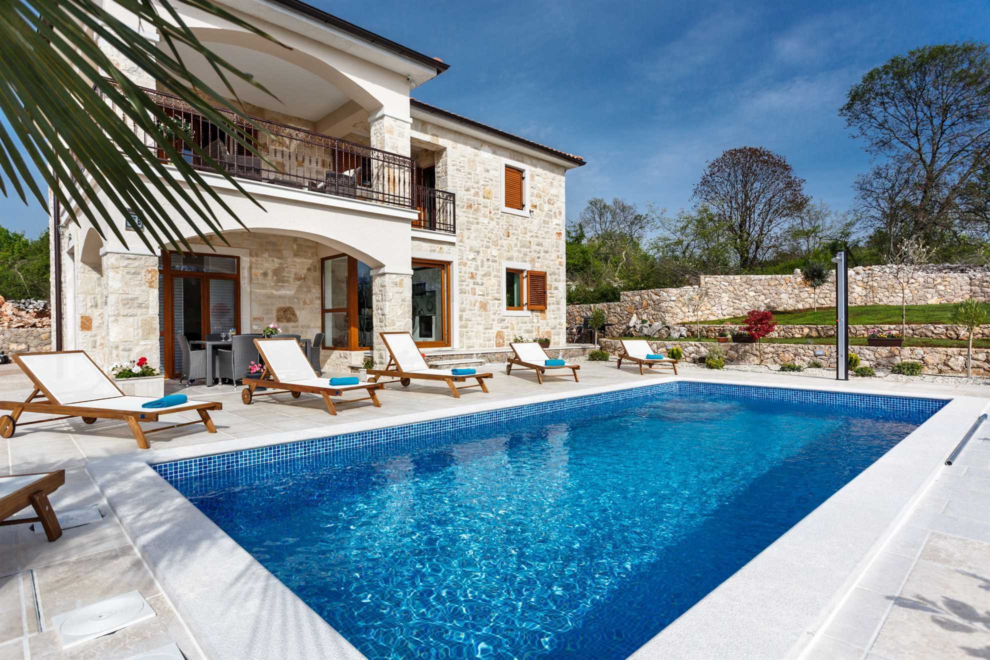 Property Image 1 - Lovely Modern Villa with Swimming Pool Near Malinska