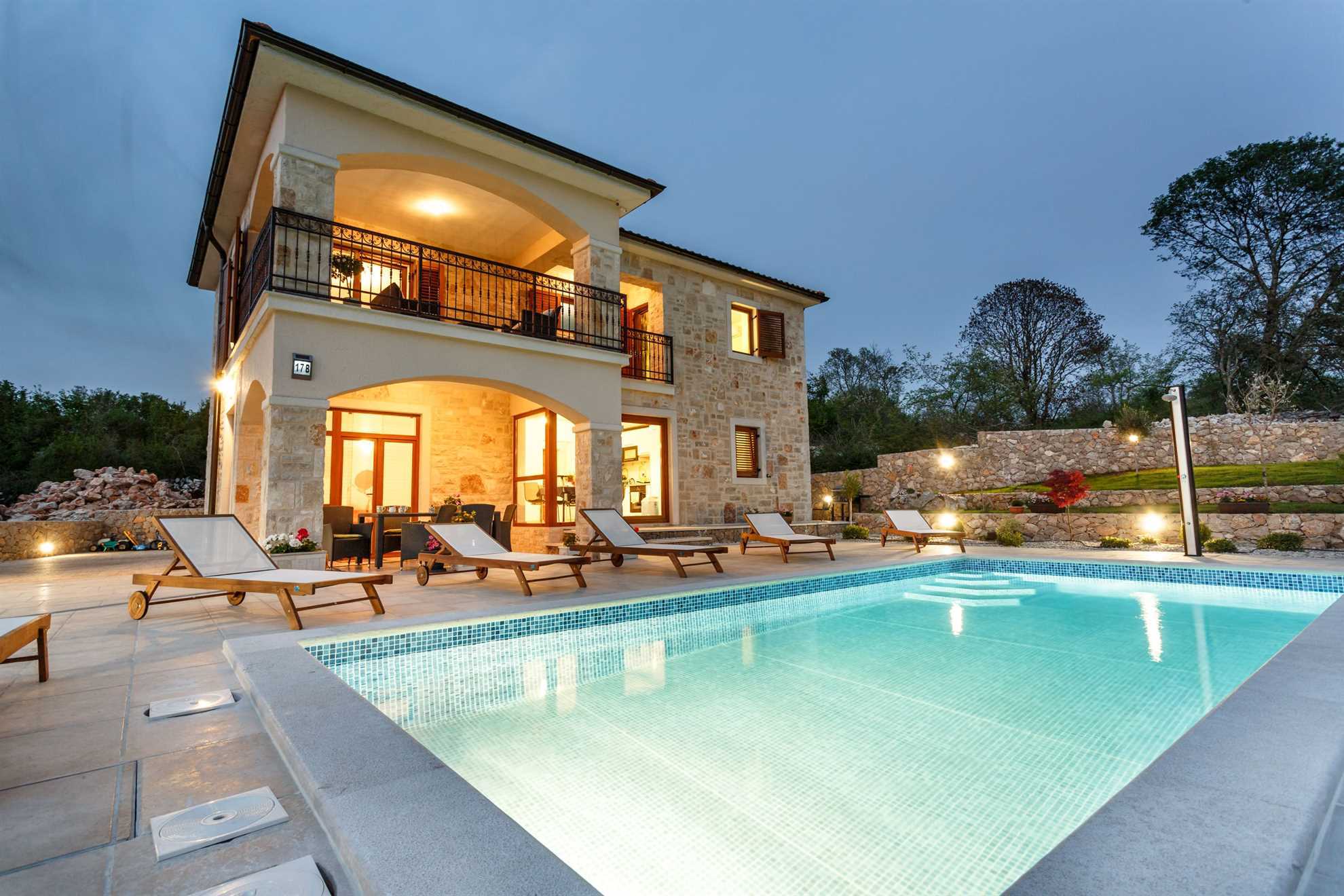 Property Image 2 - Lovely Modern Villa with Swimming Pool Near Malinska