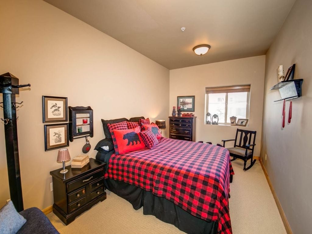 Get some rest | Queen-size bed | Lower Level