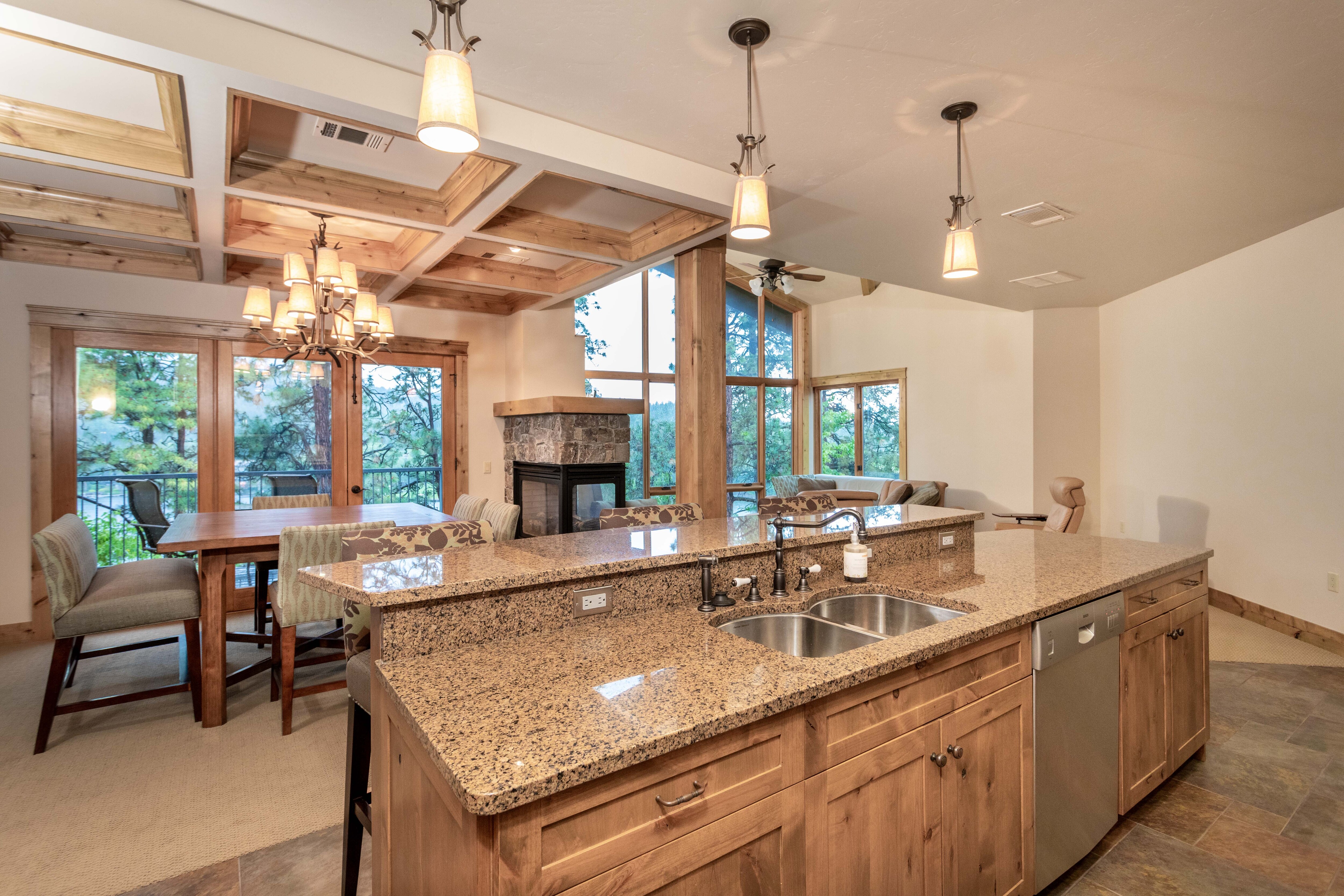 Ample counter space for meal prep | Main Level