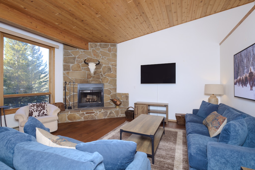 Read a book by the fire | Main Level