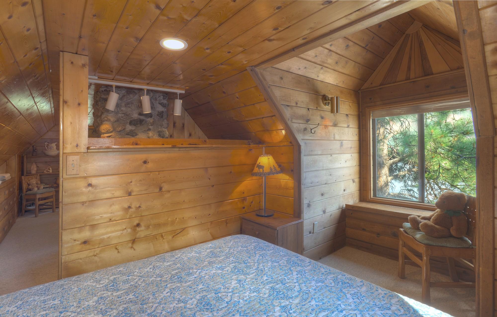 Upper Bedroom with Lake Views