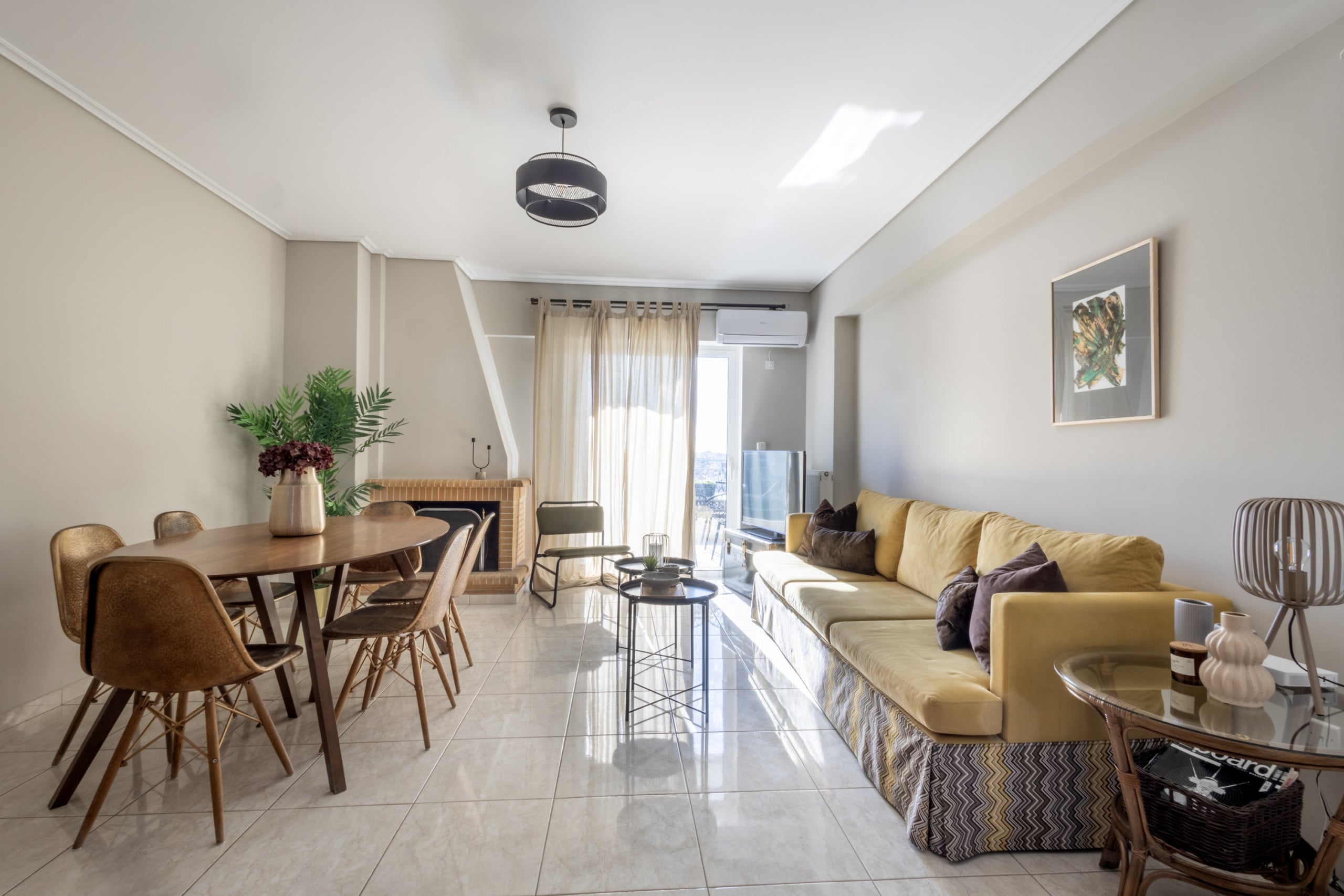 Property Image 1 - Renovated Elegant Apartment with Balcony and Stunning Acropolis Views