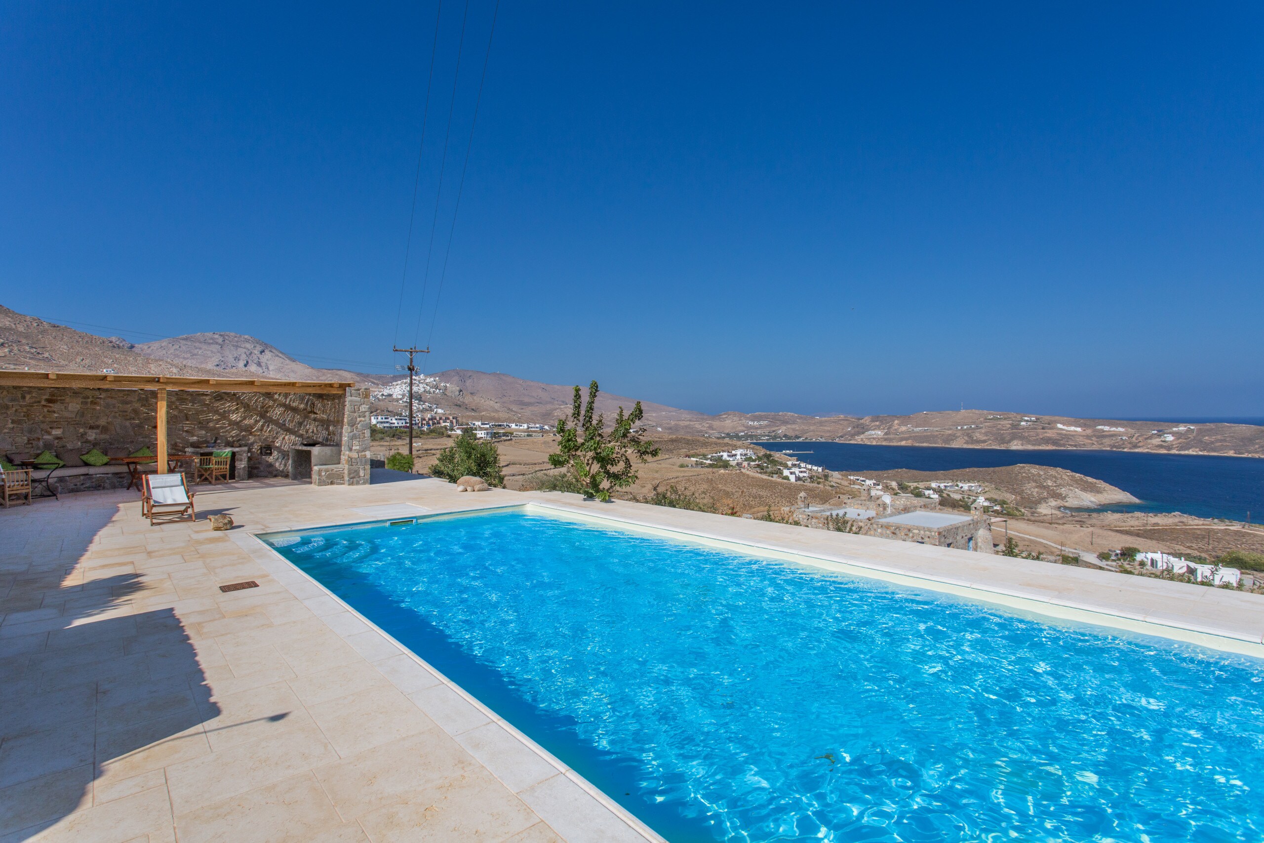 Property Image 1 - Gorgeous Stone-Built Villa with Pool and Stunning Sea Views